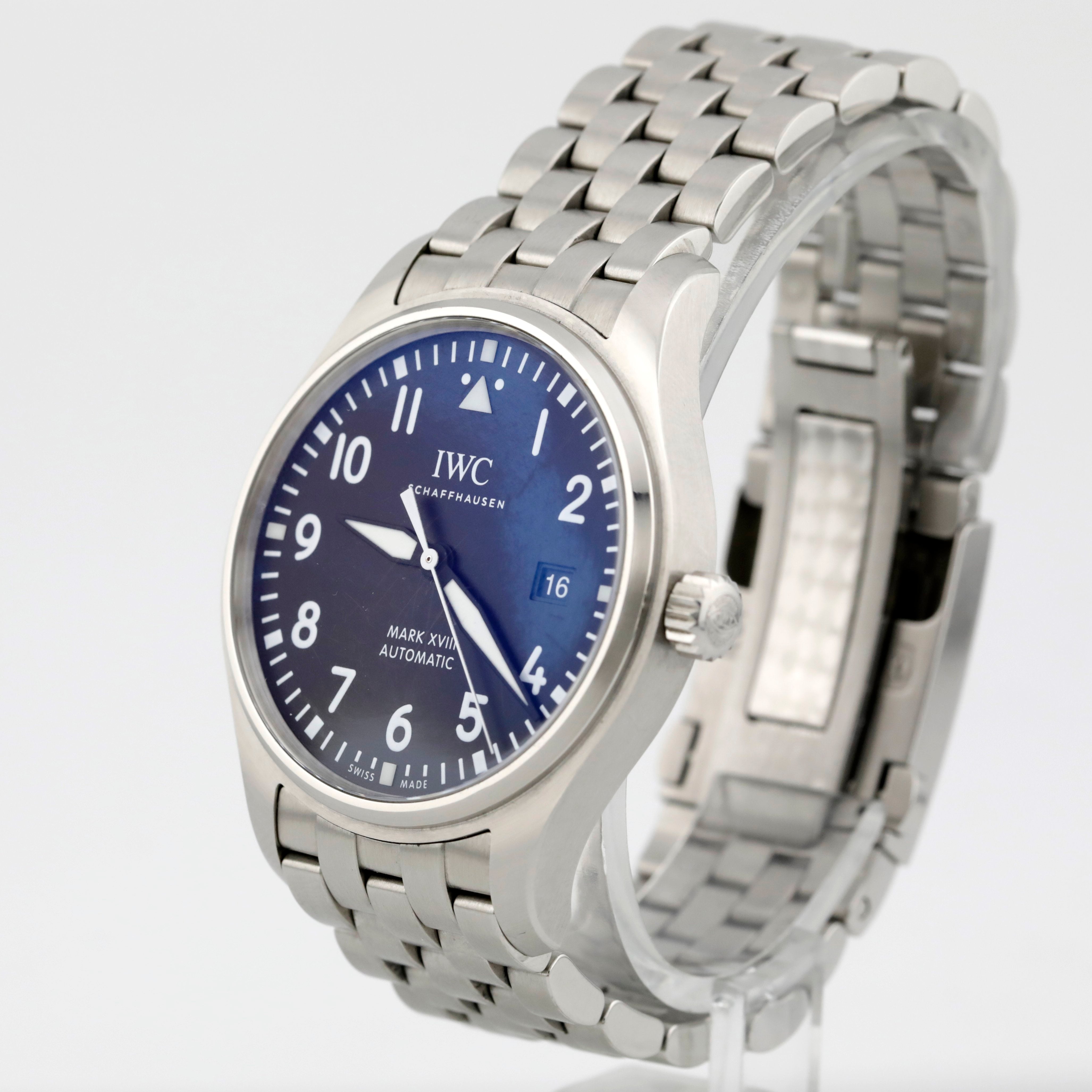Pre Owned IWC Pilot Mark XVIII Ref# IW327011
