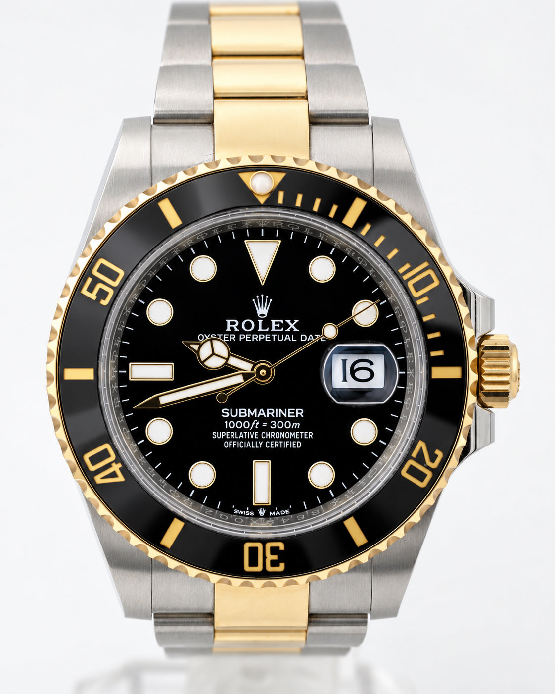Pre Owned Rolex Submariner two tone, Ref# 126613LN