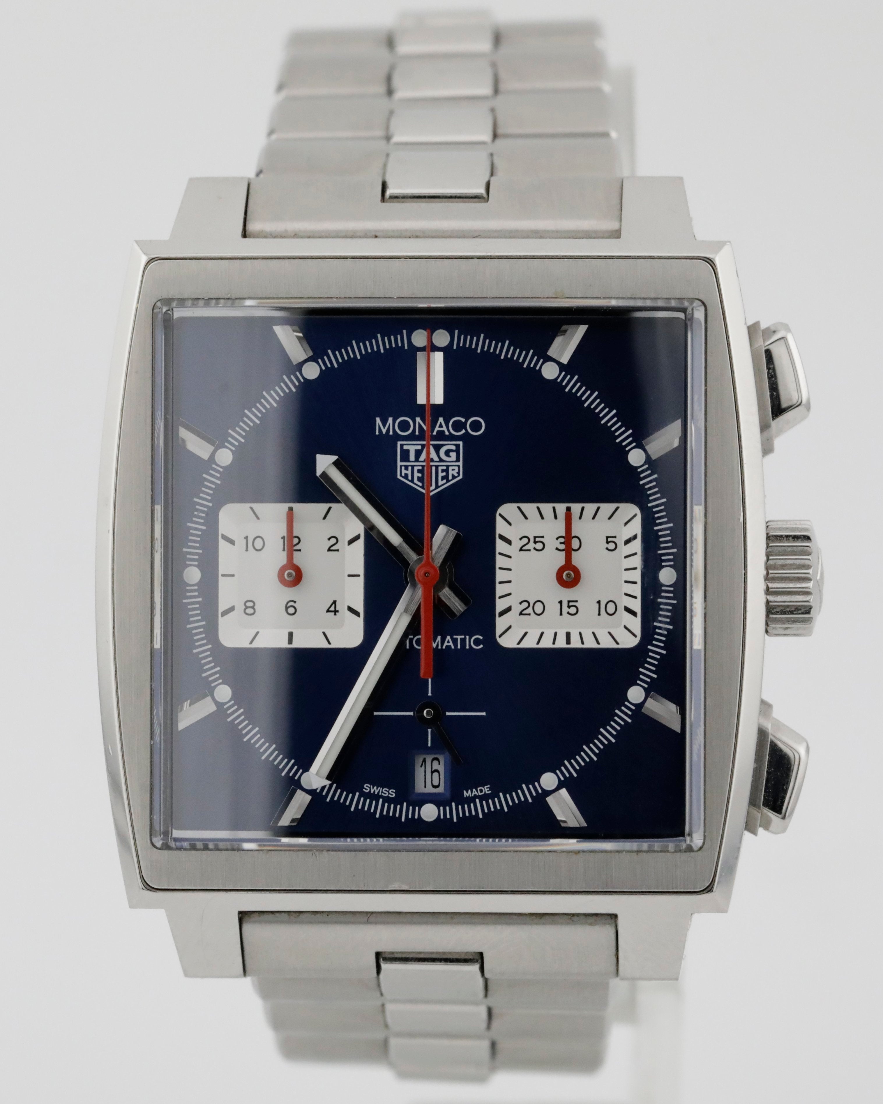 Pre-Owned Tag Heuer Monaco Ref# CBL2111.BA0644