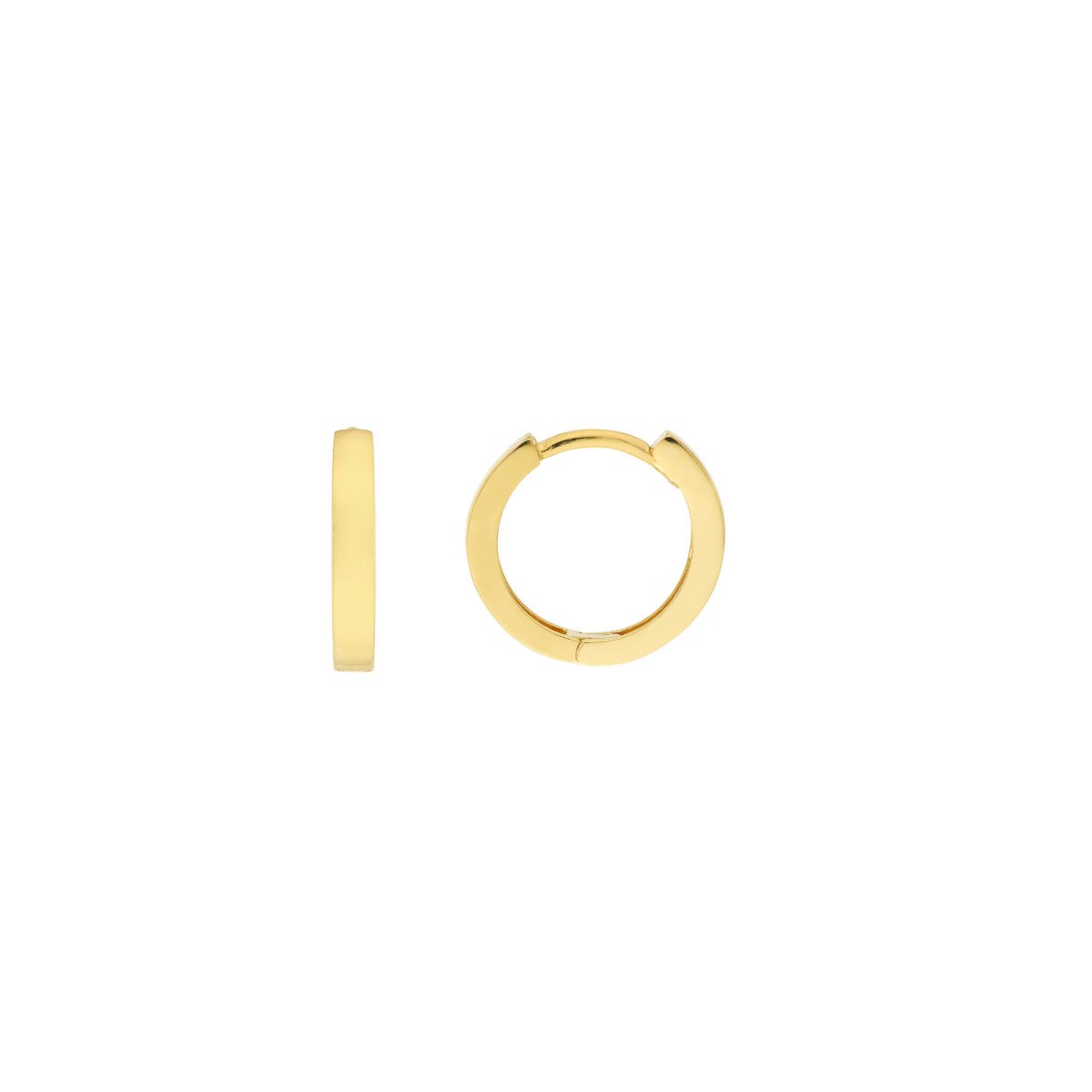 Gold Huggie Earrings