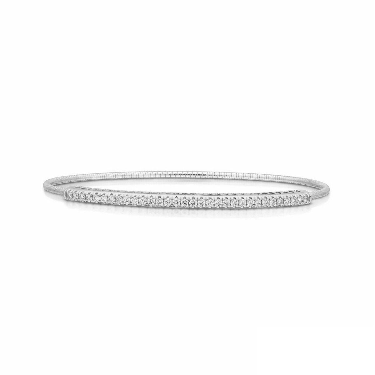 Expandable Diamond Bangle