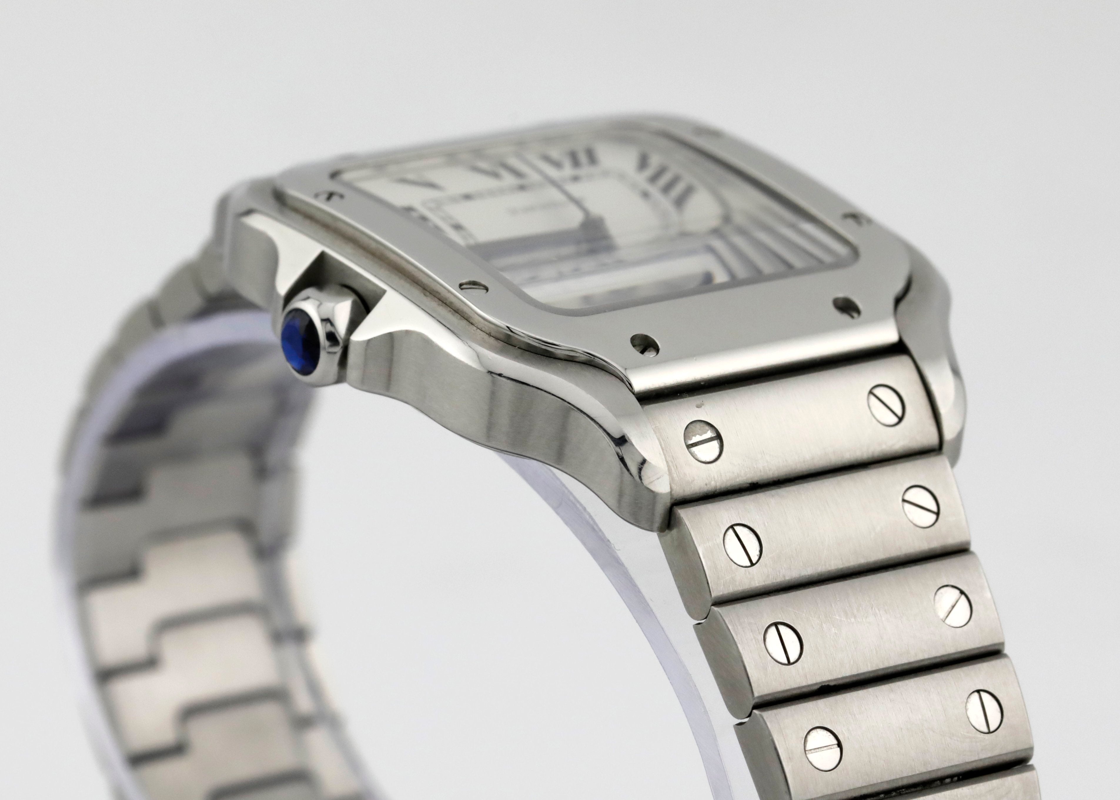 Pre Owned Cartier Santos Medium Ref# WSSA0029