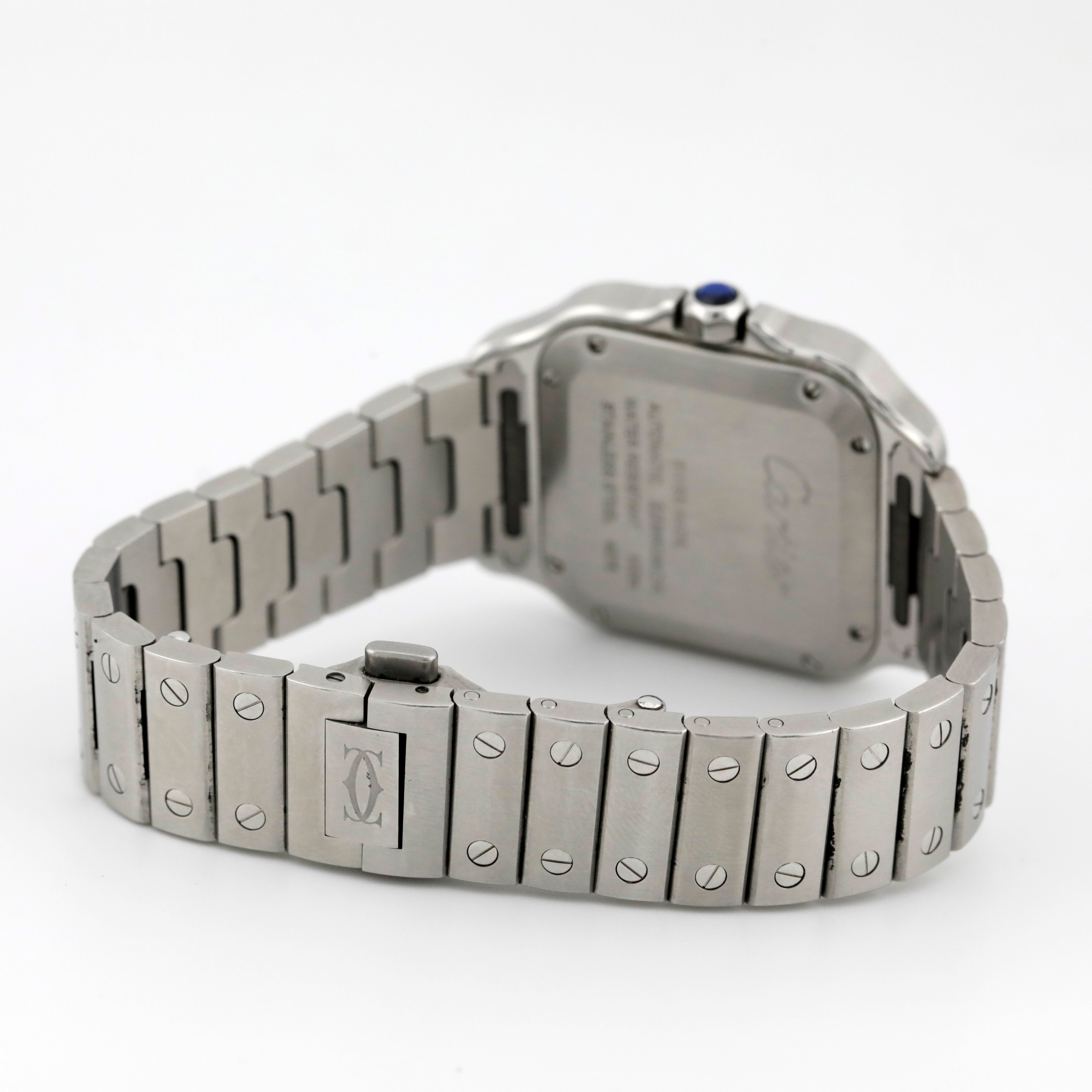 Pre Owned Cartier Santos Medium Ref# WSSA0029