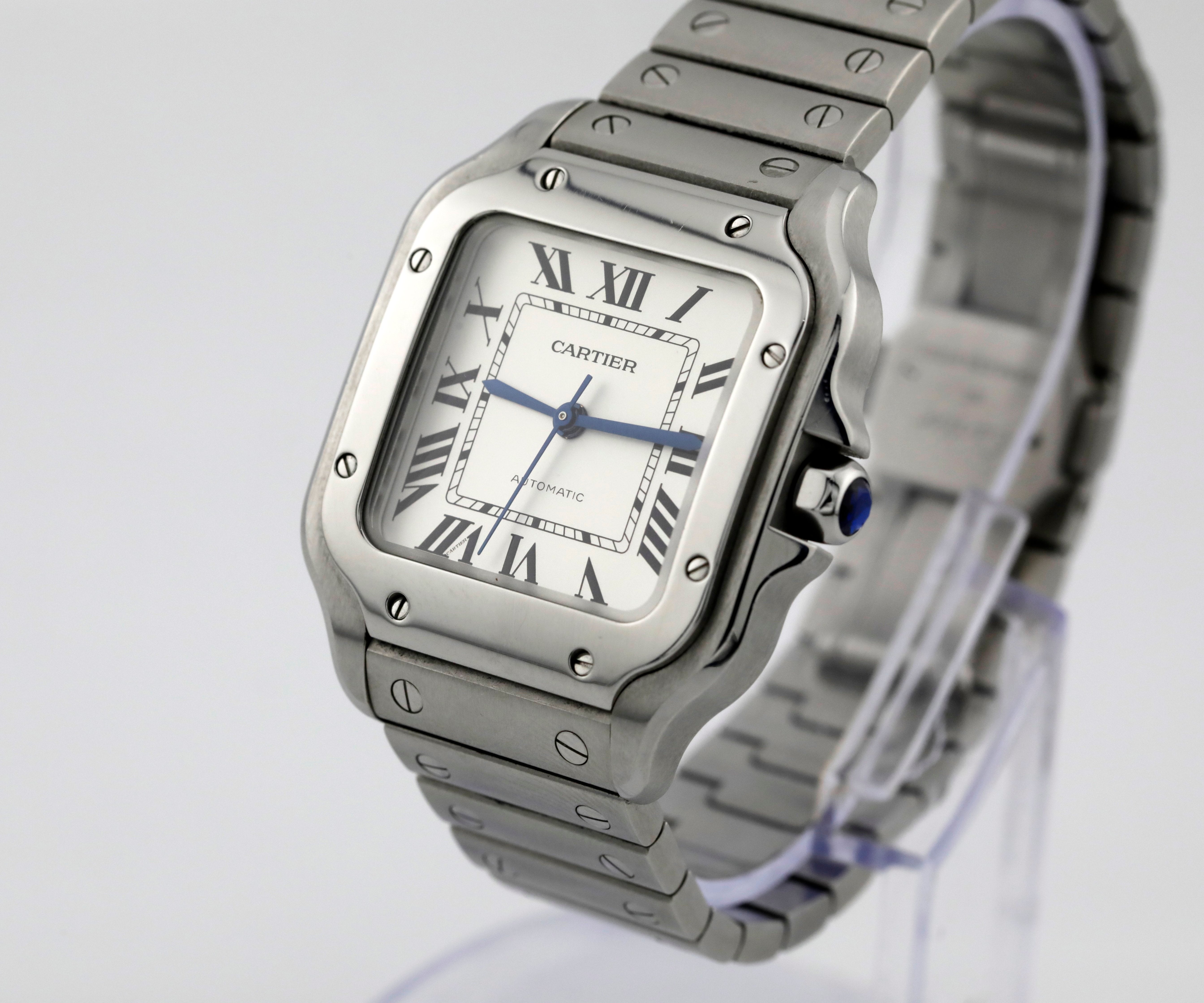 Pre Owned Cartier Santos Medium Ref# WSSA0029