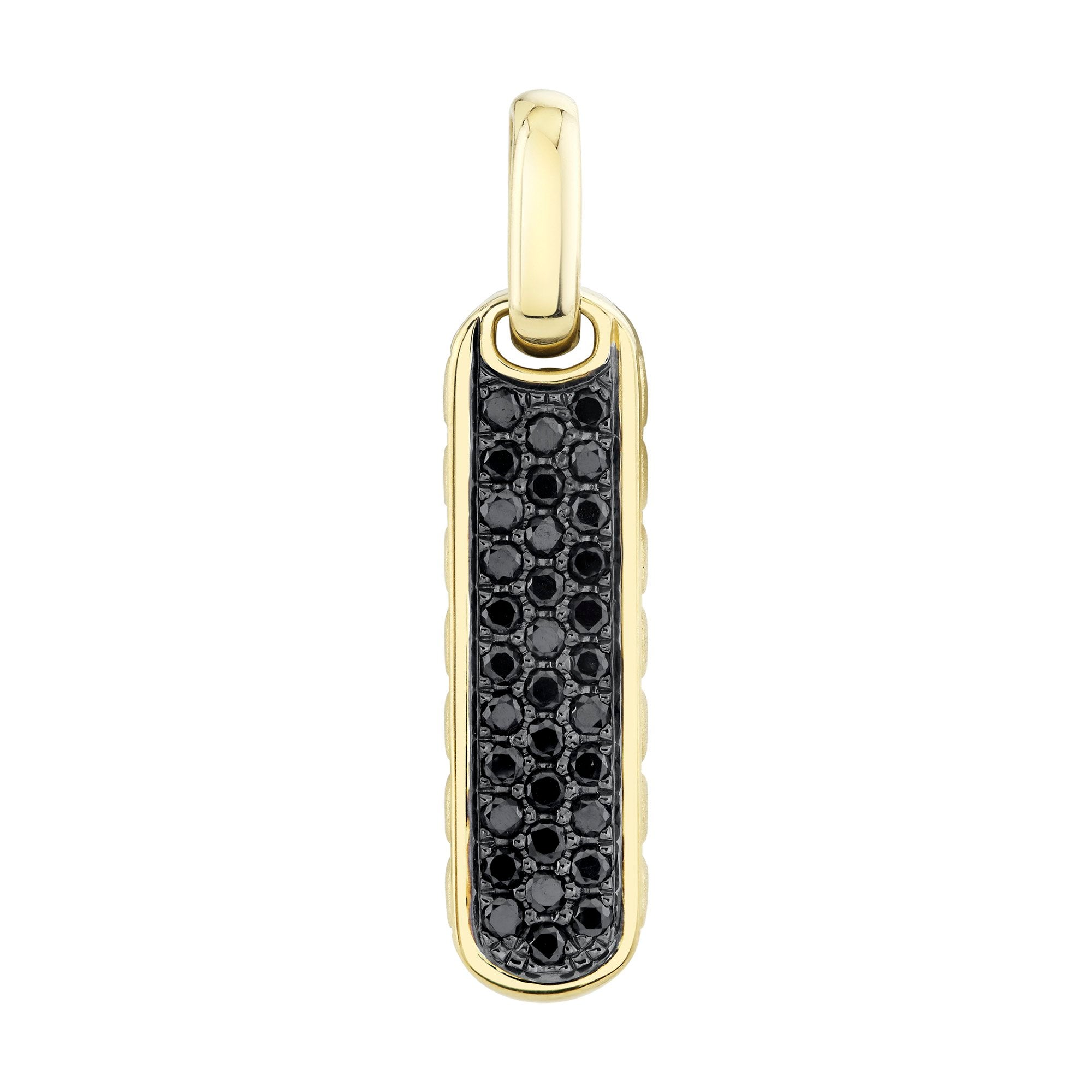 Shy Creation Men's Black Diamond Pendant