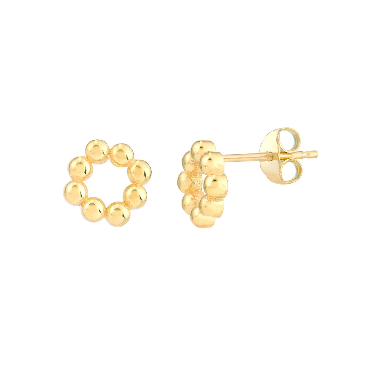 Gold Stud Earrings