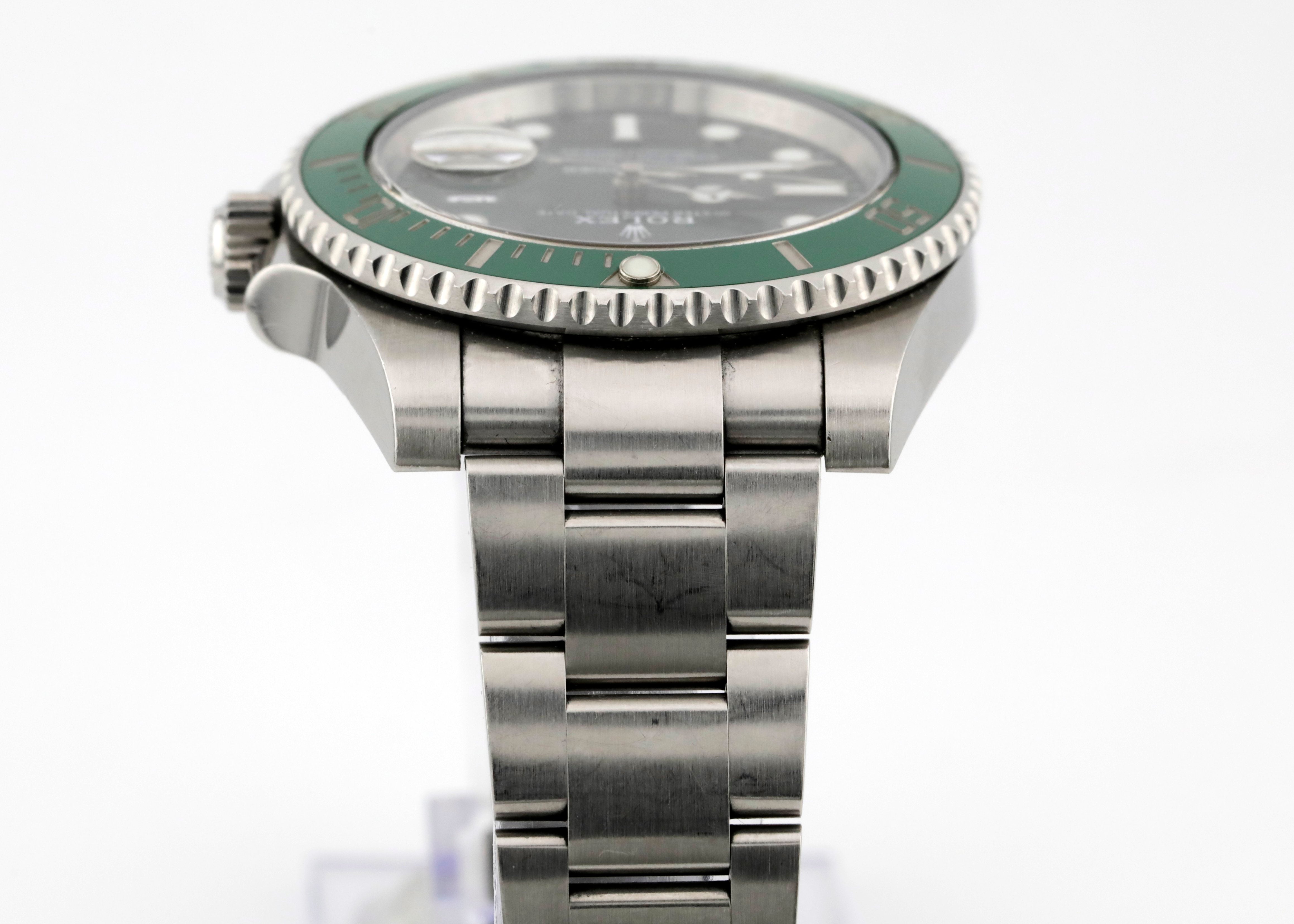 Pre Owned Rolex Submariner Date Hulk Ref# 116610LV