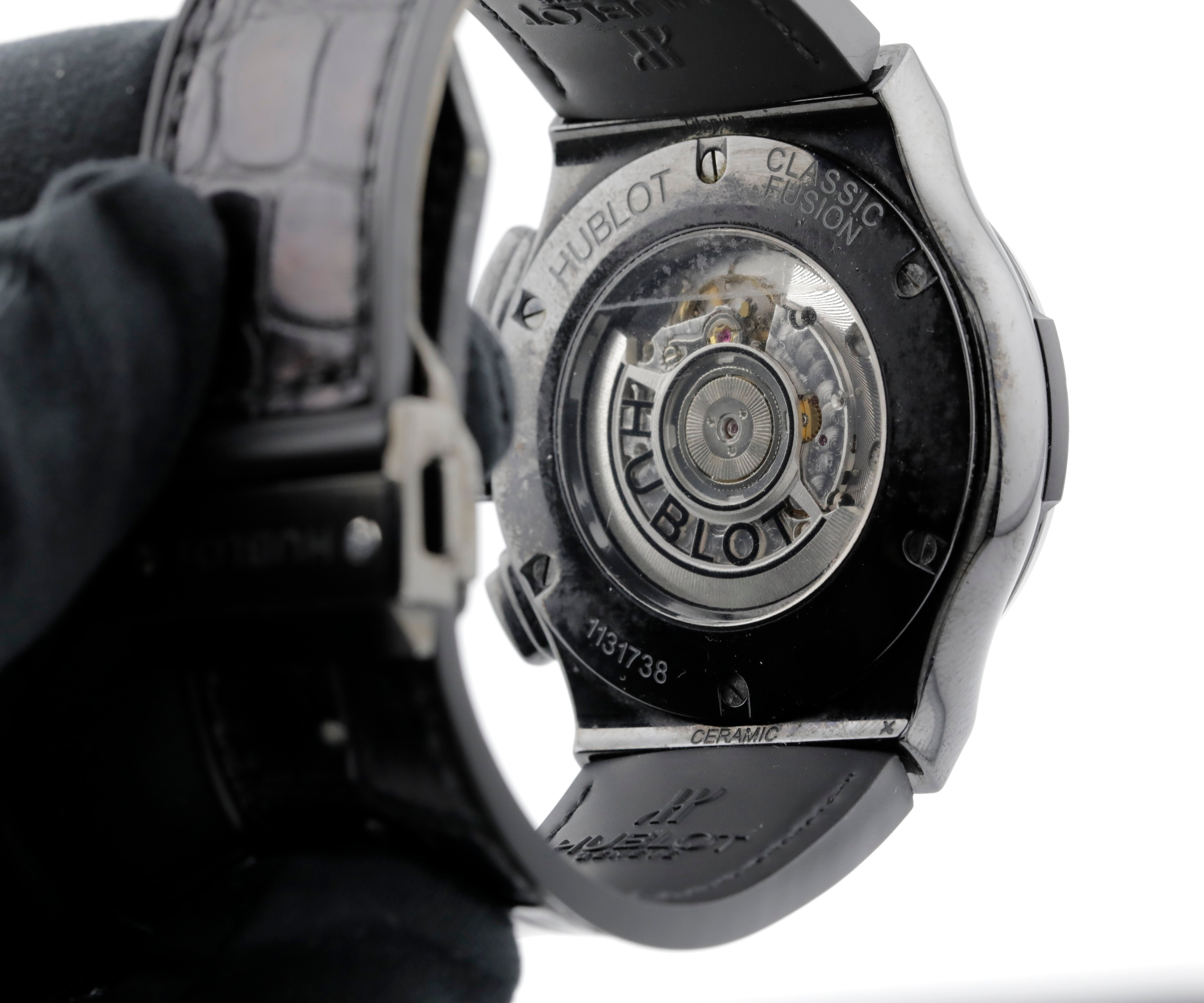 Pre Owned Hublot Classic Fushion Aerofusion Ref# 525.CM.0170.RX