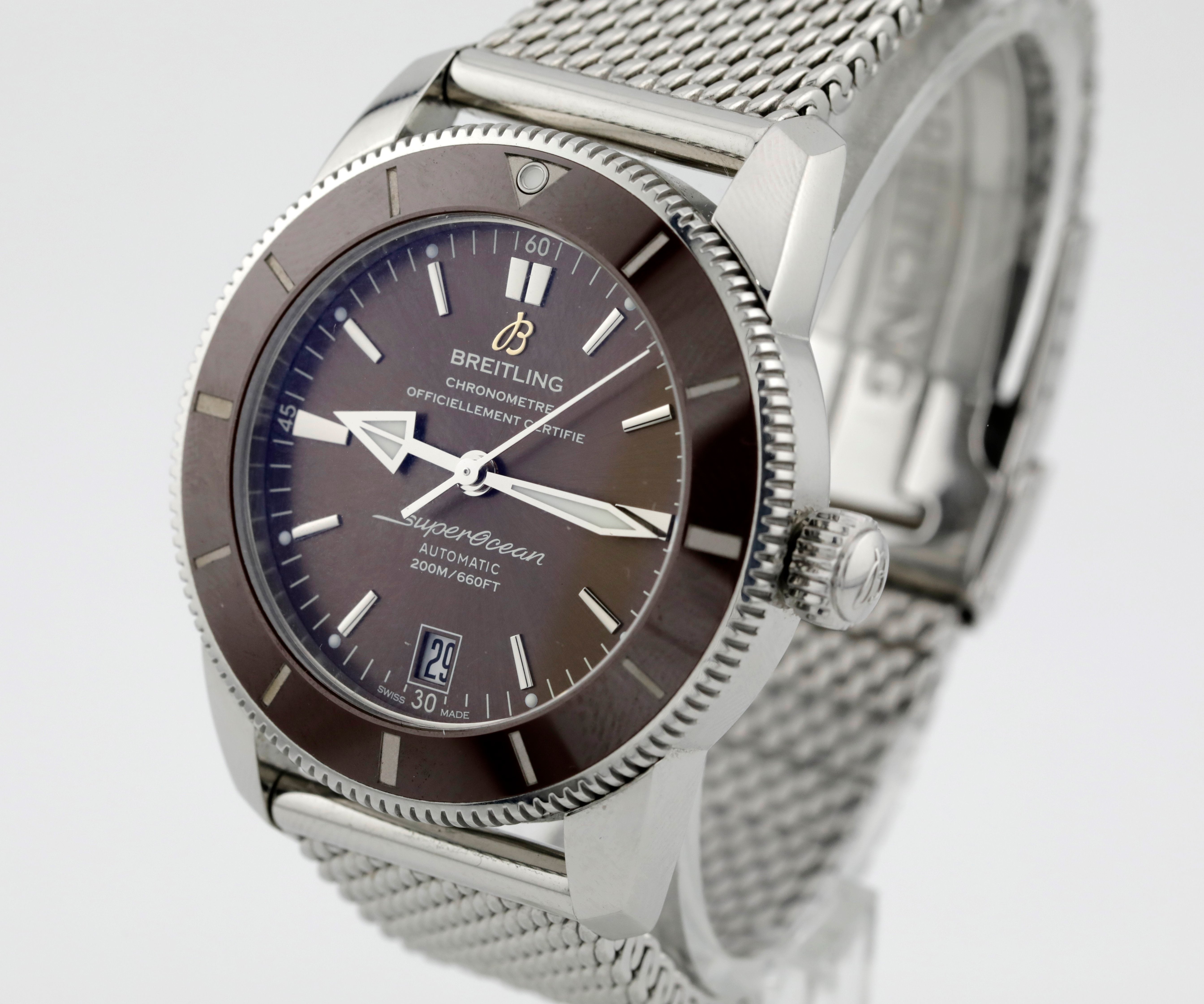 Pre Owned Breitling Superocean Heritage II 42 Ref# AB201033
