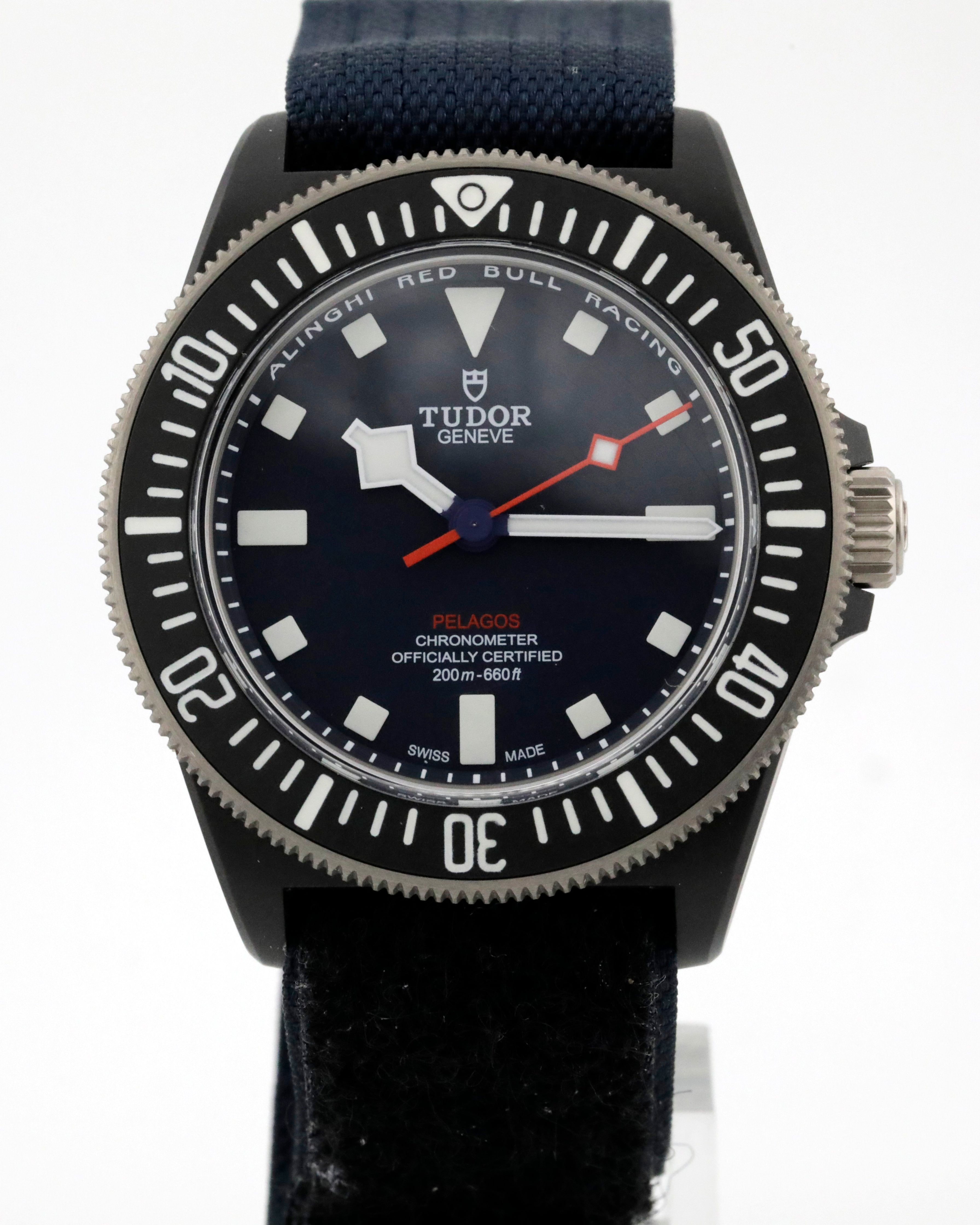 Pre-Owned Tudor Pelagos Alinghi Red Bull Racing Edition Ref# 25707KN