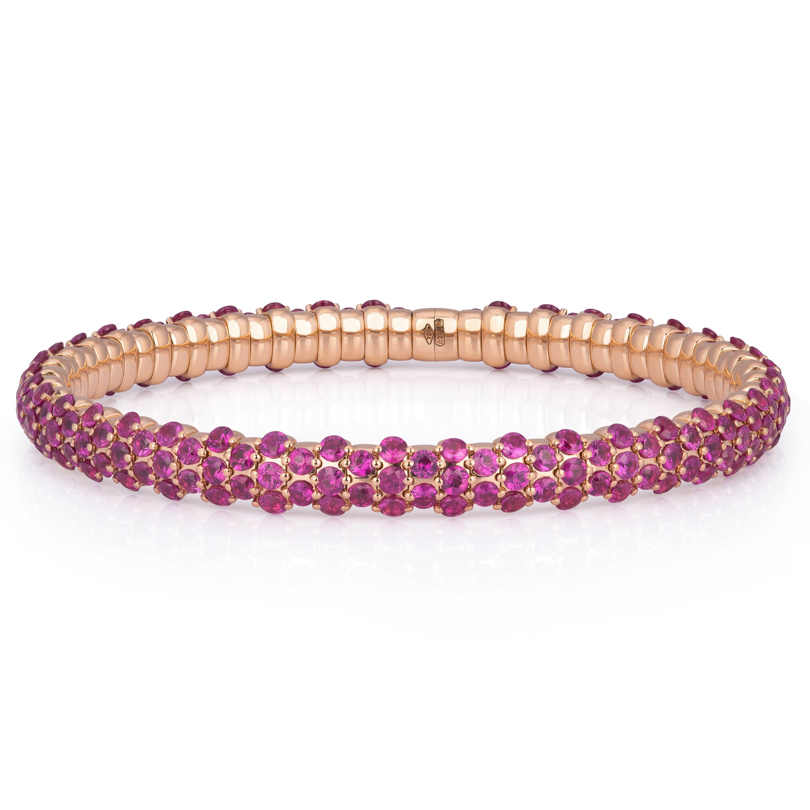 Zydo Pink Sapphire Stretch Bracelet