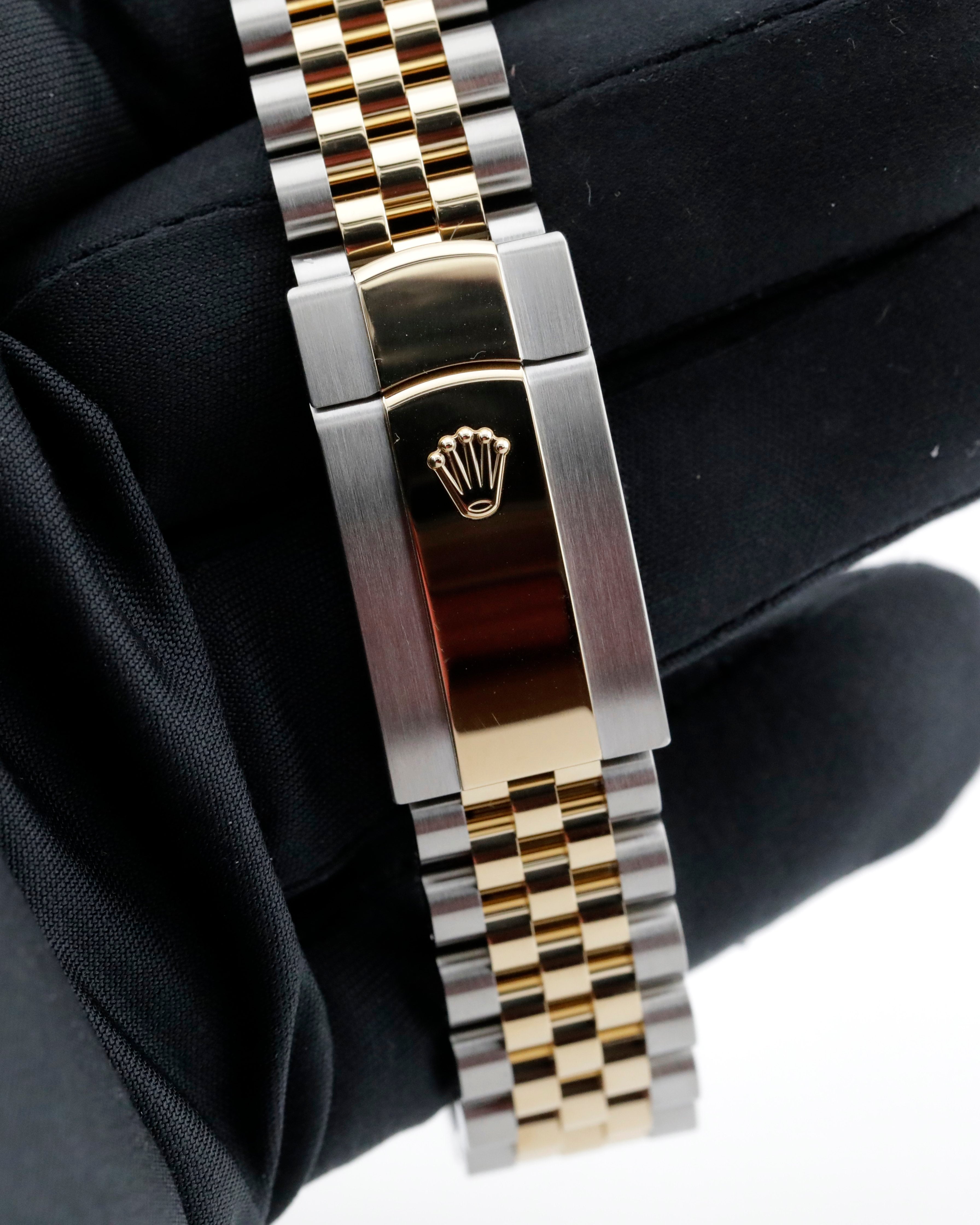 Pre-Owned Rolex Datejust 41 Two Tone 18k Yellow Gold Ref# 126333