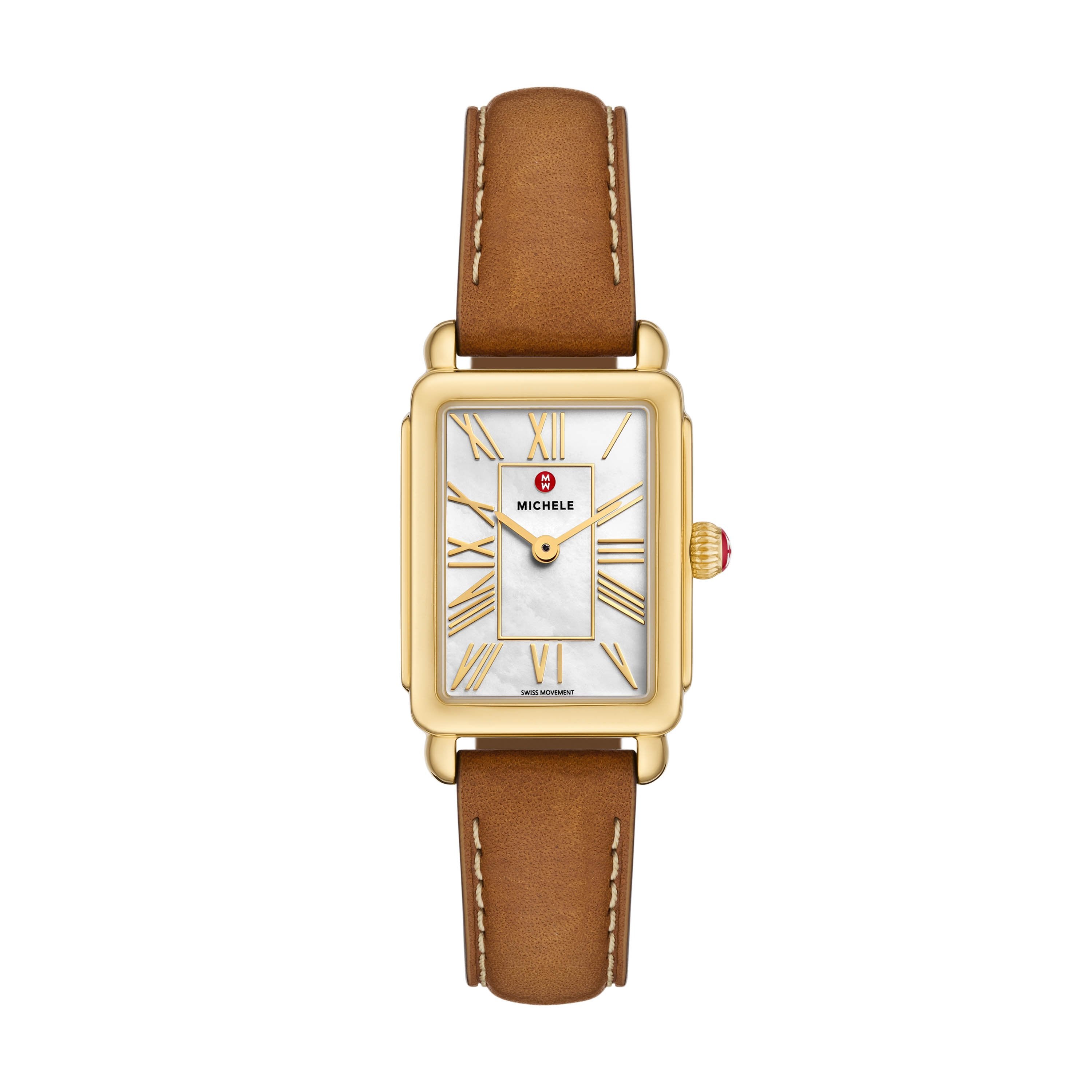 Michele Deco Park 18k Gold-Plated Ref# MWW06E000150