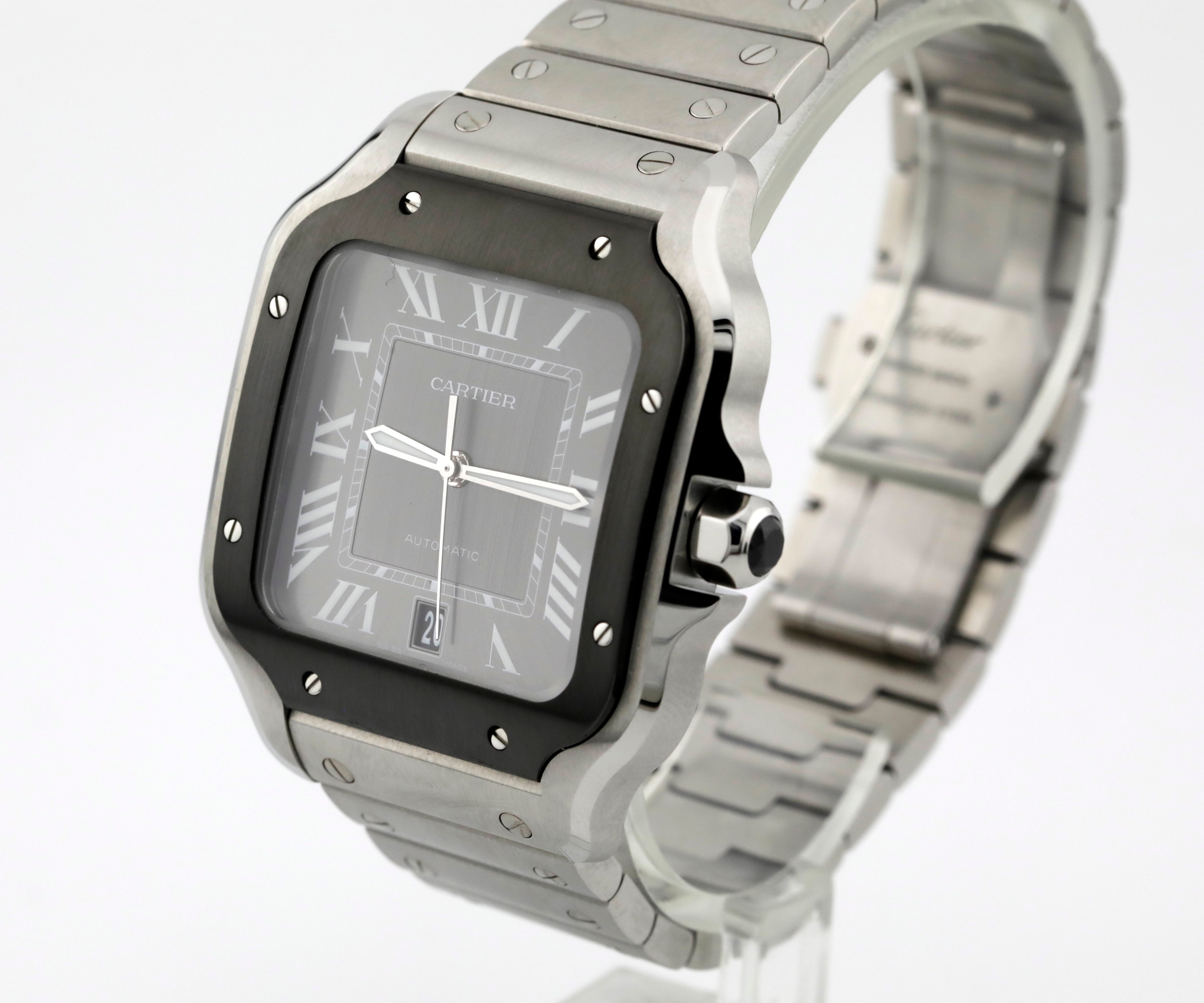 Pre Owned Cartier Santos Ref# WSSA0037