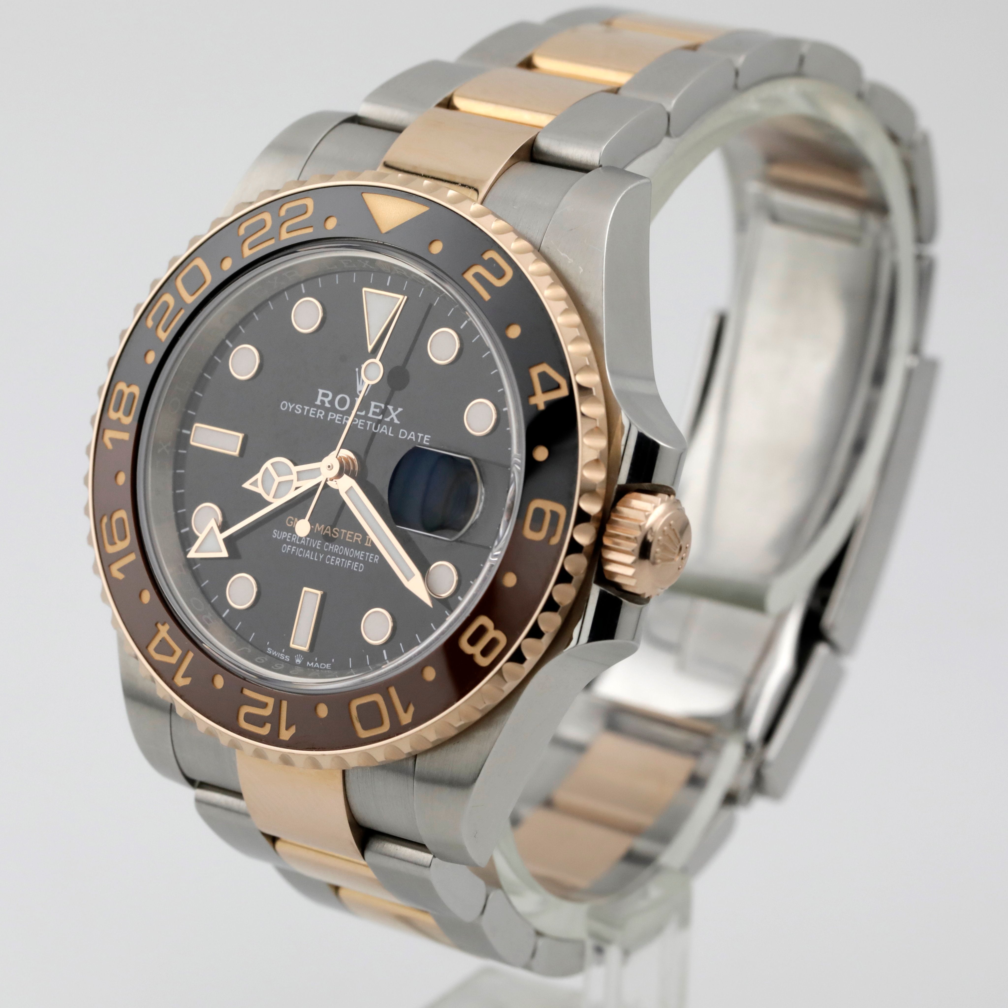 Pre Owned Rolex GMT Master II "Rootbeer" ref. 126711CHNR