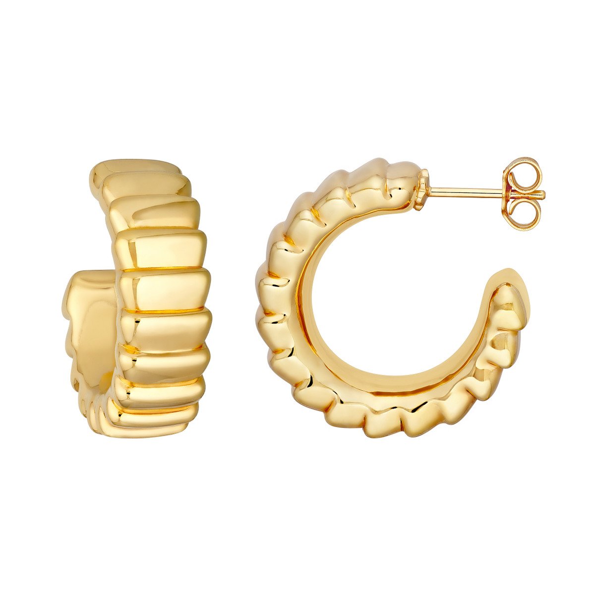 Gold Hoop Earrings