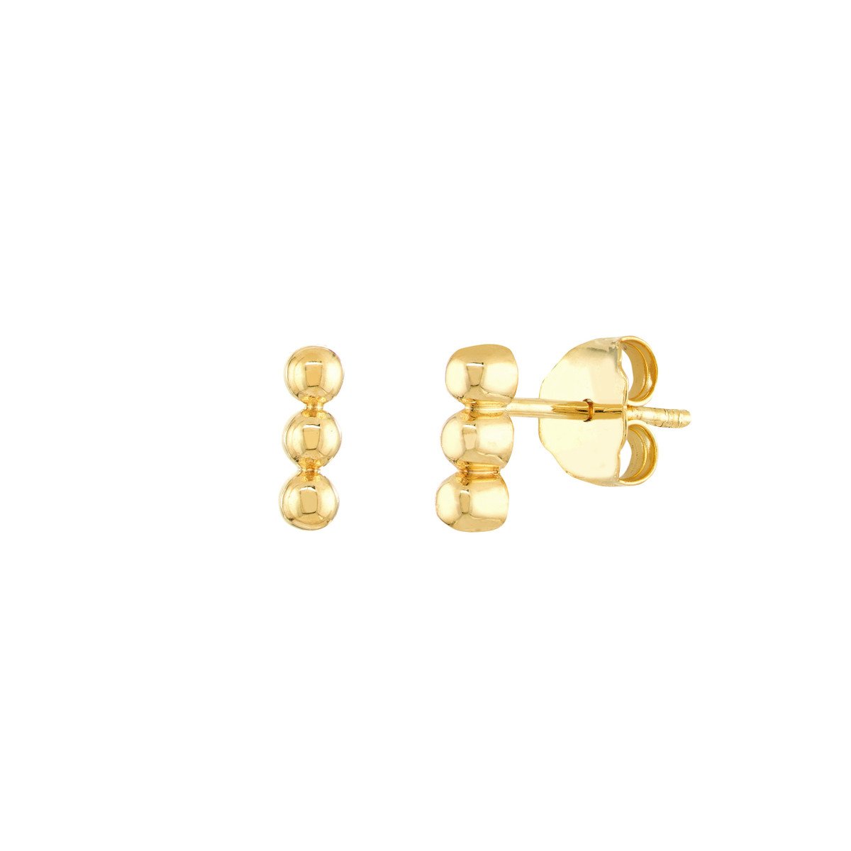 Gold Fashion Stud Earrings