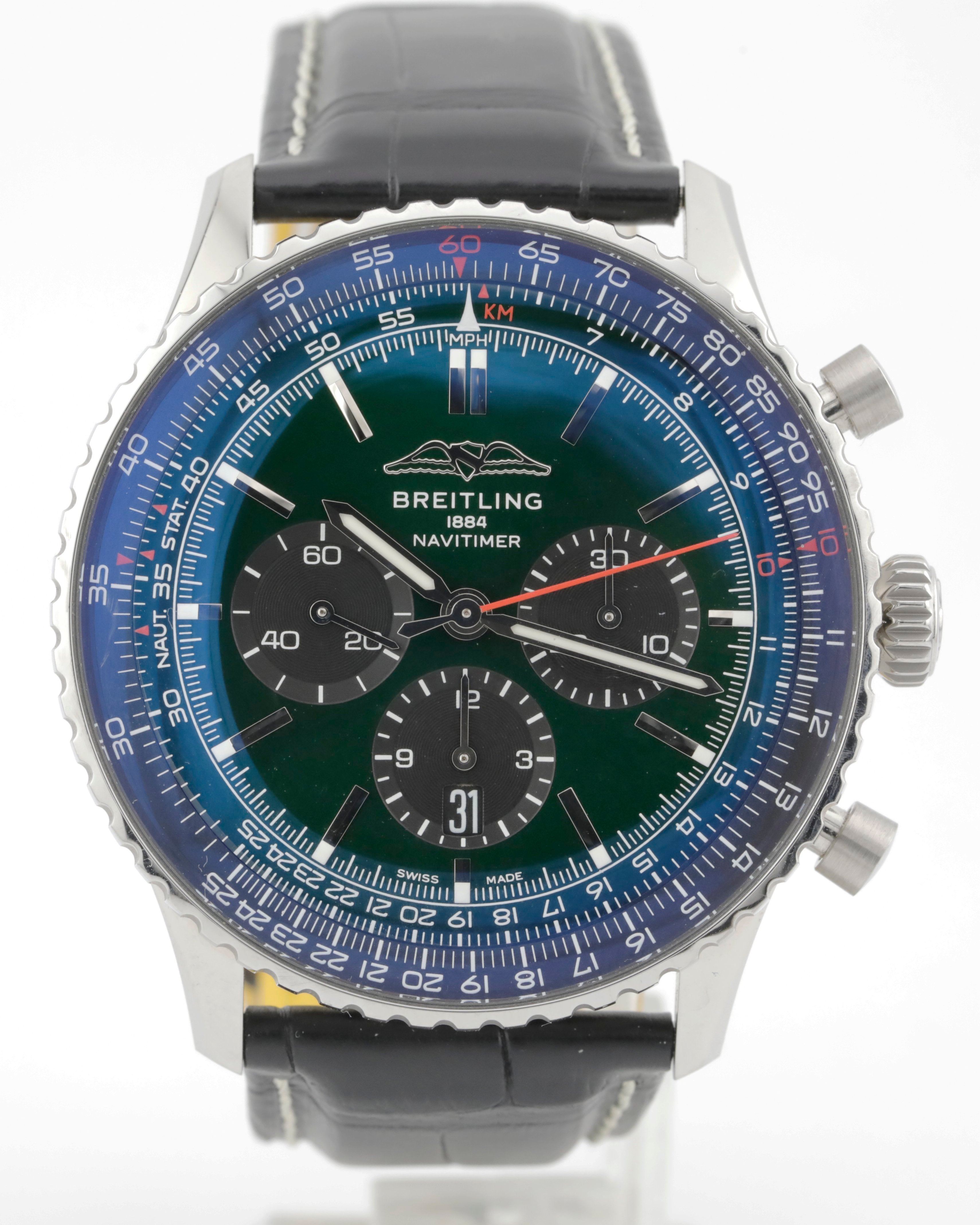 Pre Owned Breitling Navitimer B01 Chronograph Ref# AB0137241L1P1