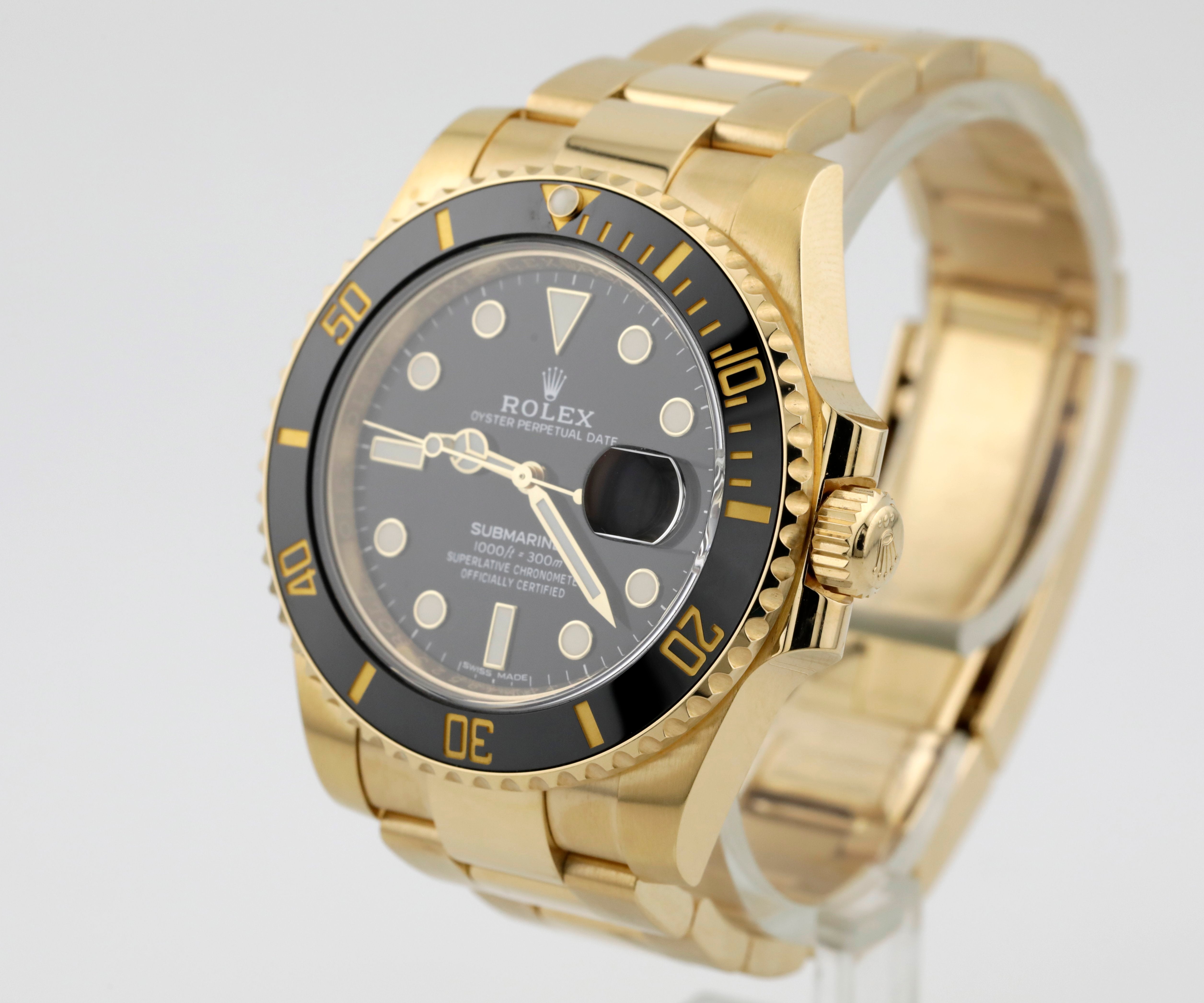 Pre Owned Rolex Submariner Date Ref# 116618LN