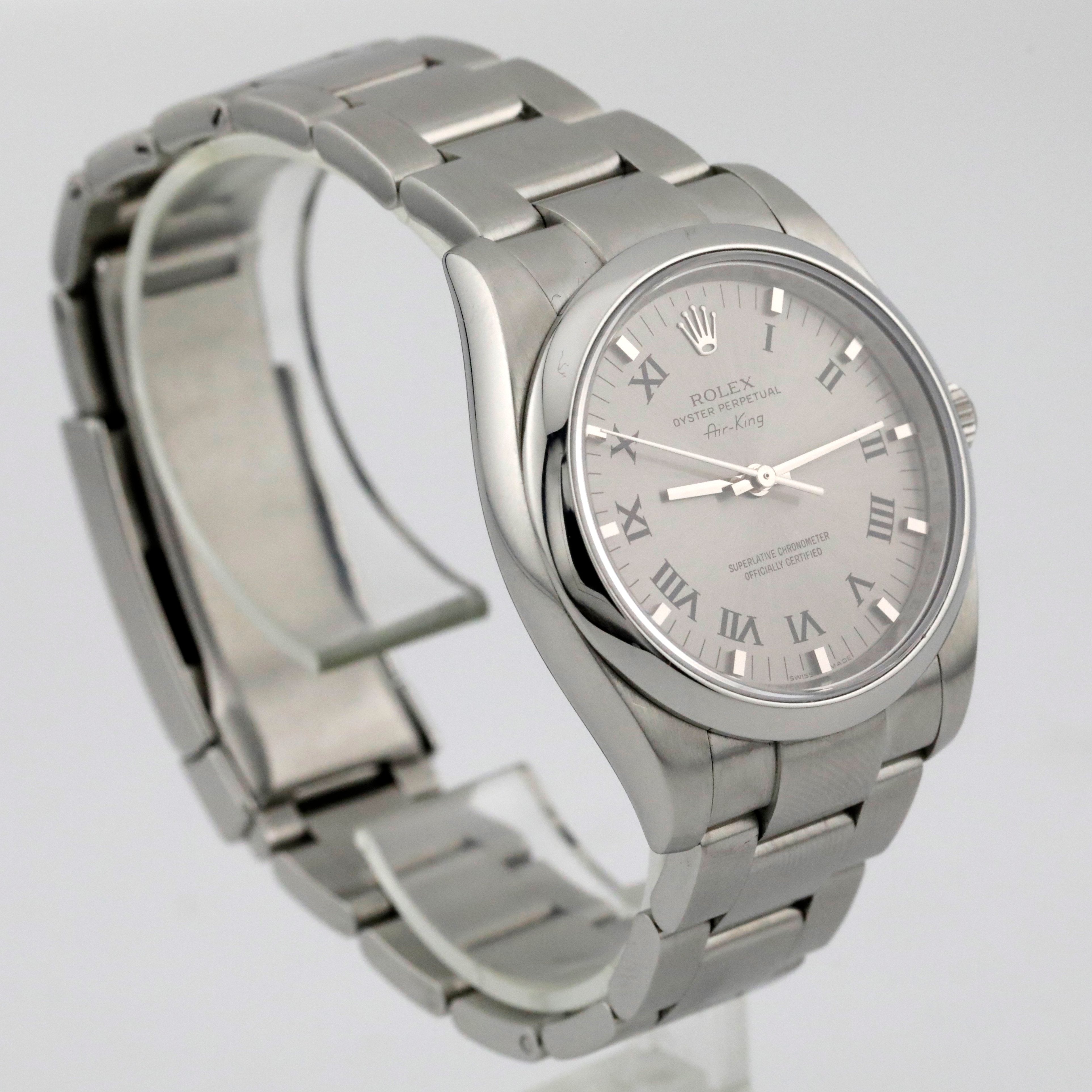 Pre-Owned Rolex Air King Oyster Perpetual 34mm ref. 114200