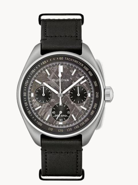 Bulova Lunar Pilot Meteorite Ref# 96A312