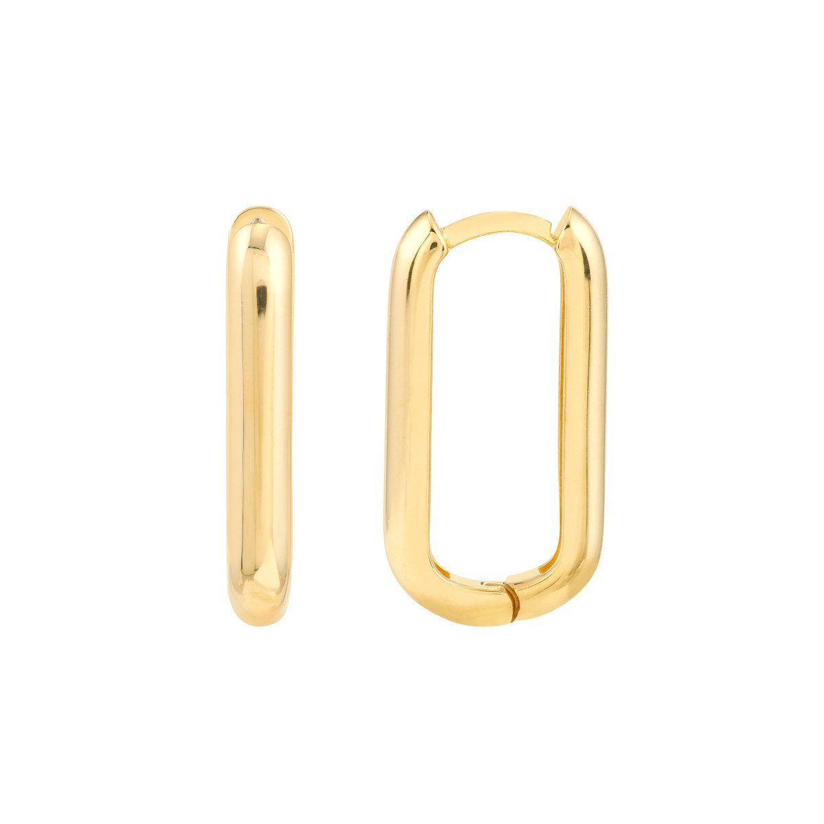 Gold Hoop Earrings