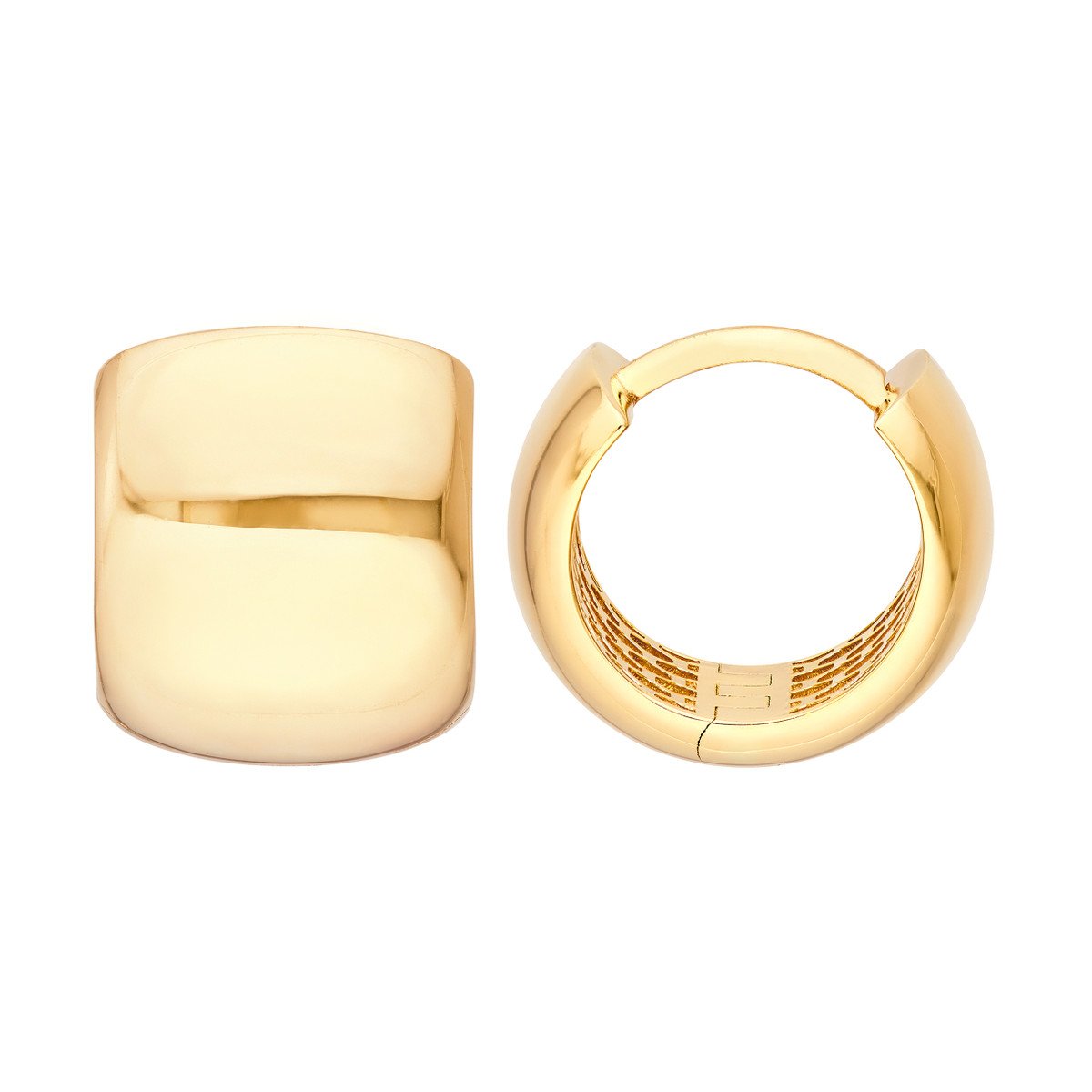 Gold Huggie Earrings