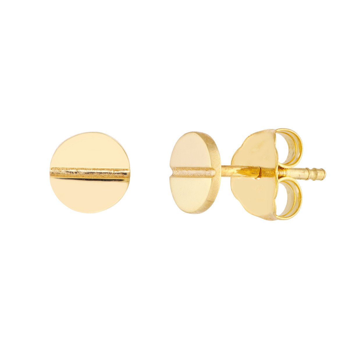 Gold Stud Earrings