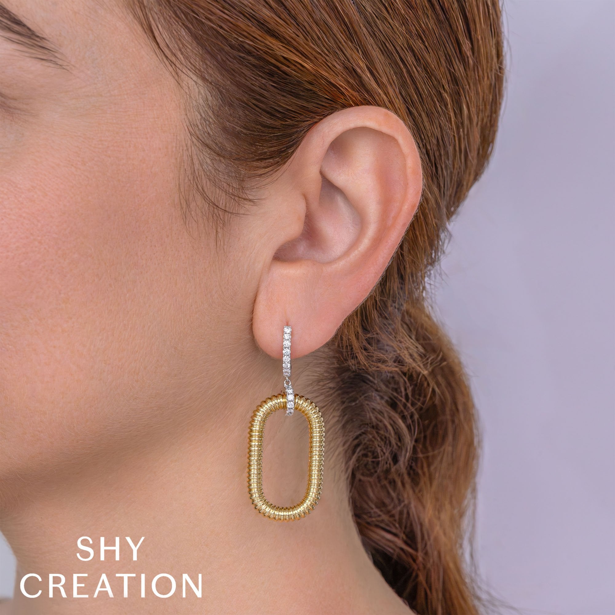 Shy Creation Dangle Earrings