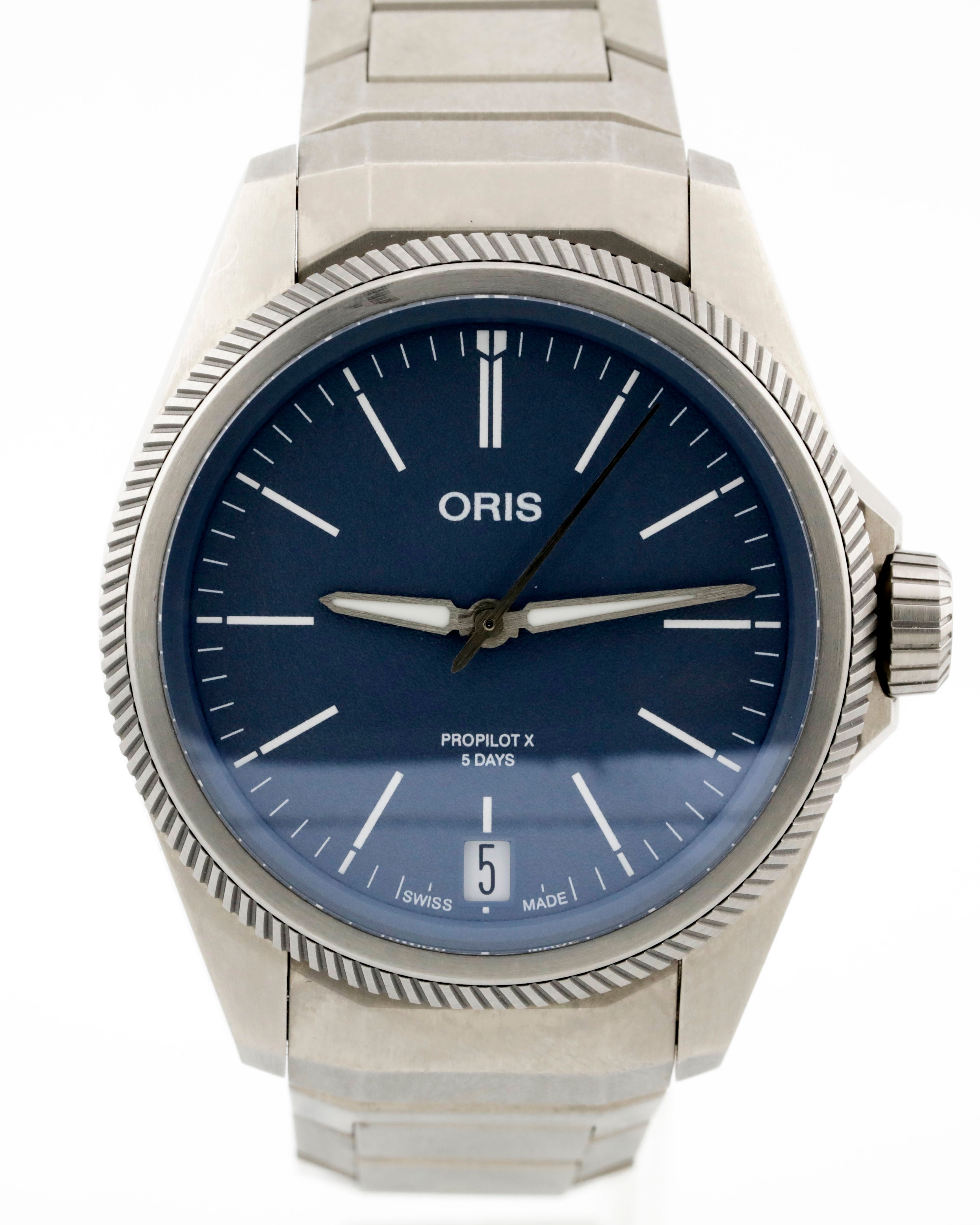 Pre Owned Oris Propilot X Calibre 400 Ref# 01 400 7778 7155