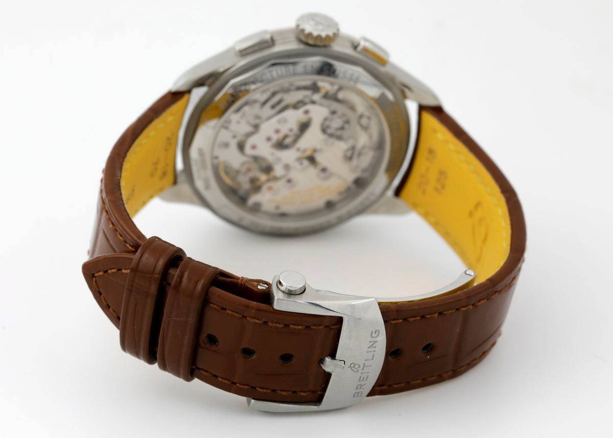 Pre Owned Breitling Premier B09 Chronograph 40, PISTACHIO dial, ref. AB0930D31L1P1