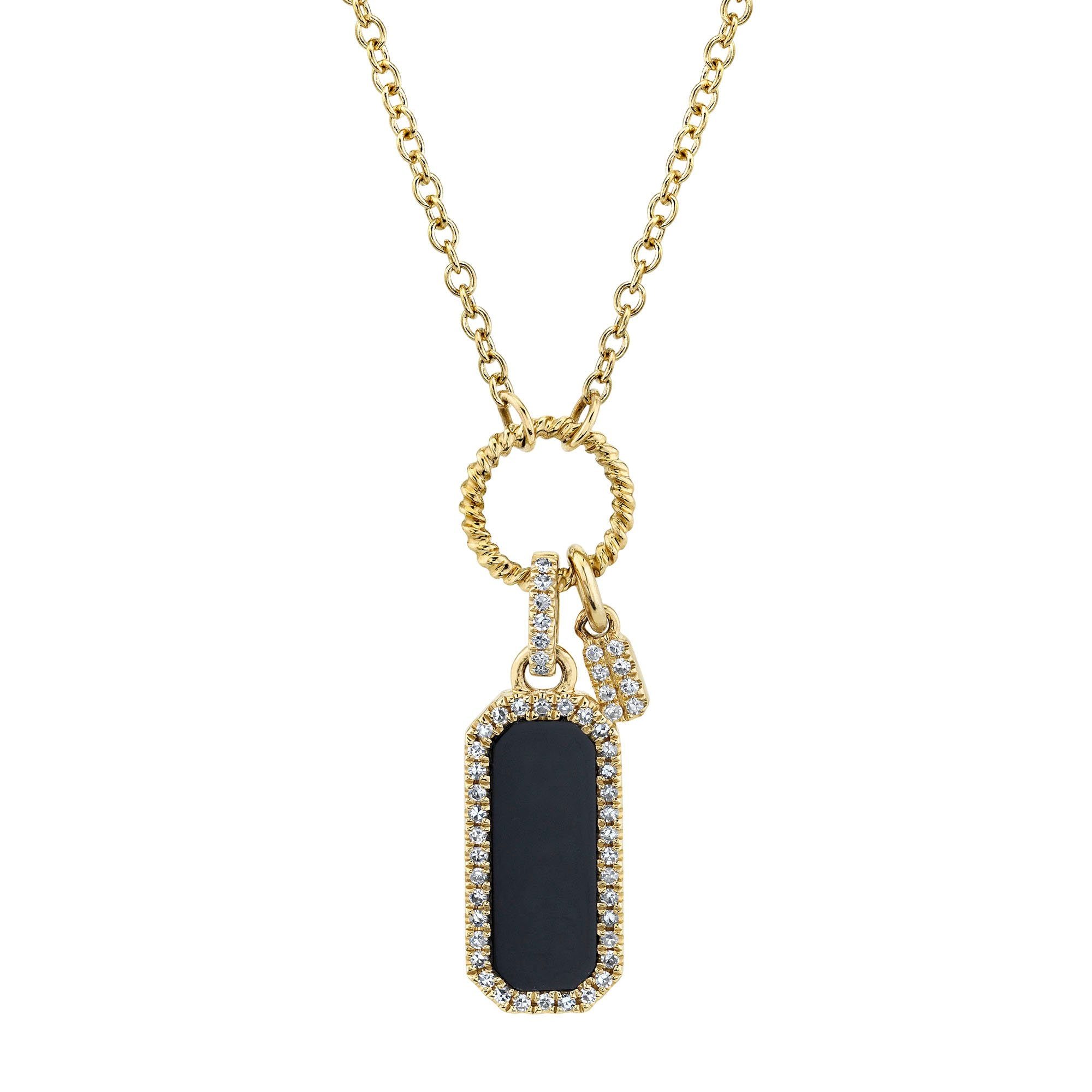 Shy Creation Black Onyx Pendant