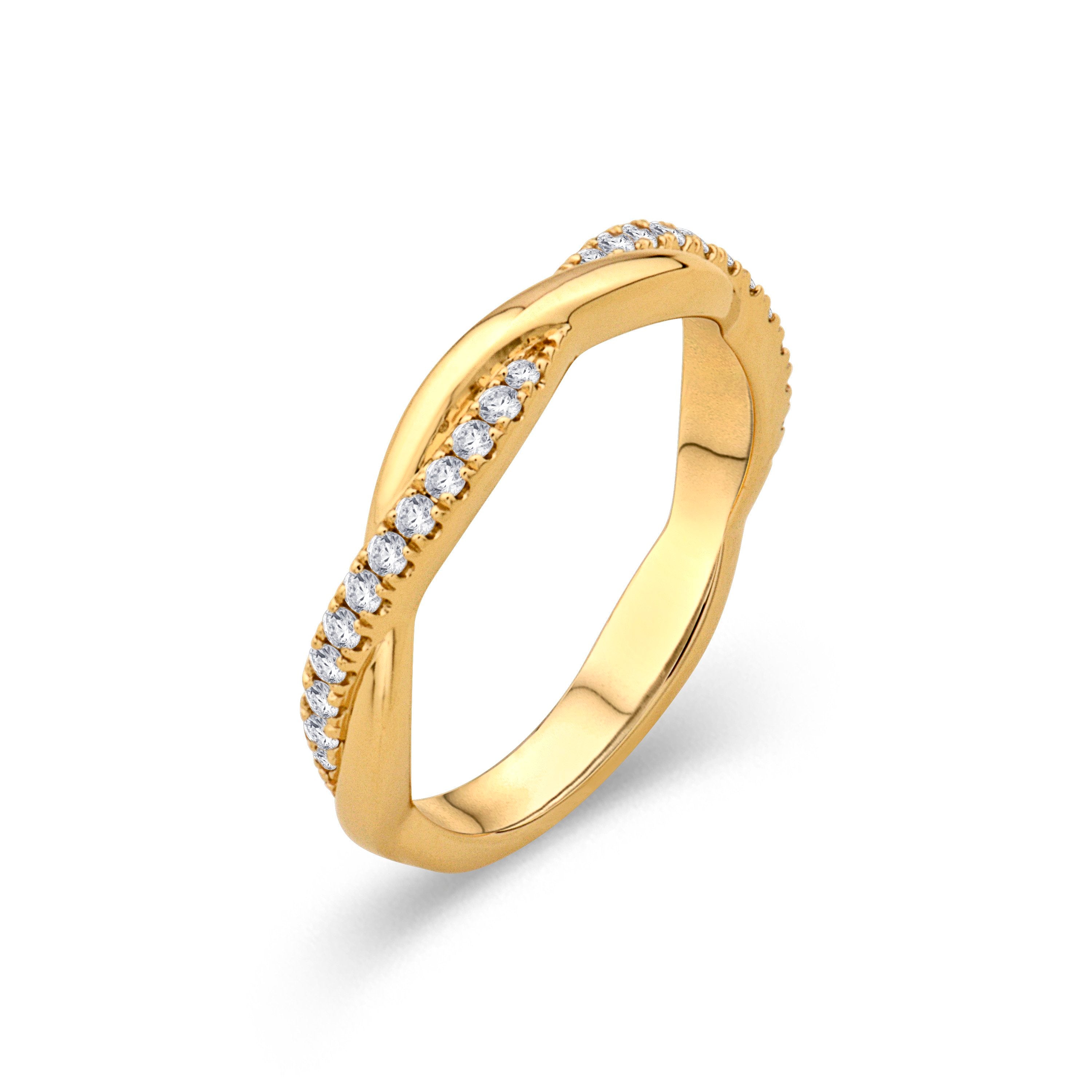 Twist Diamond Band