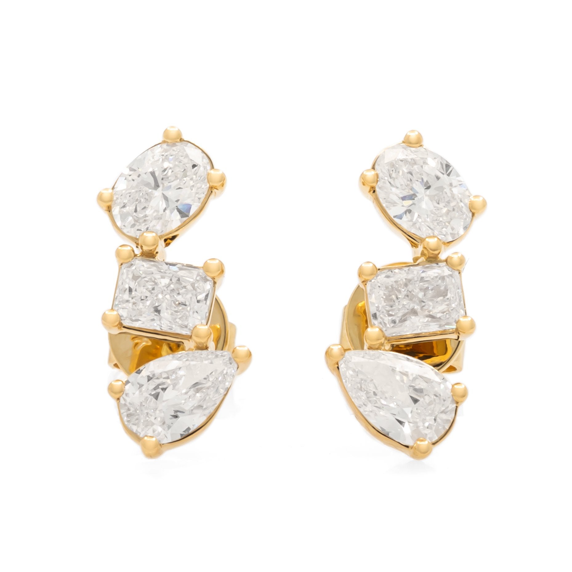 Diamond Stud Earrings