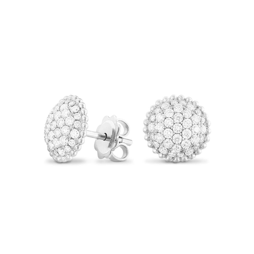 Piero Miano Diamond Stud Earrings