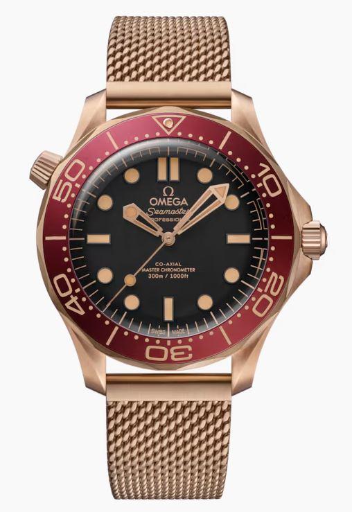 Omega Seamaster Diver 300M Bronze Gold Ref# 21090422001003
