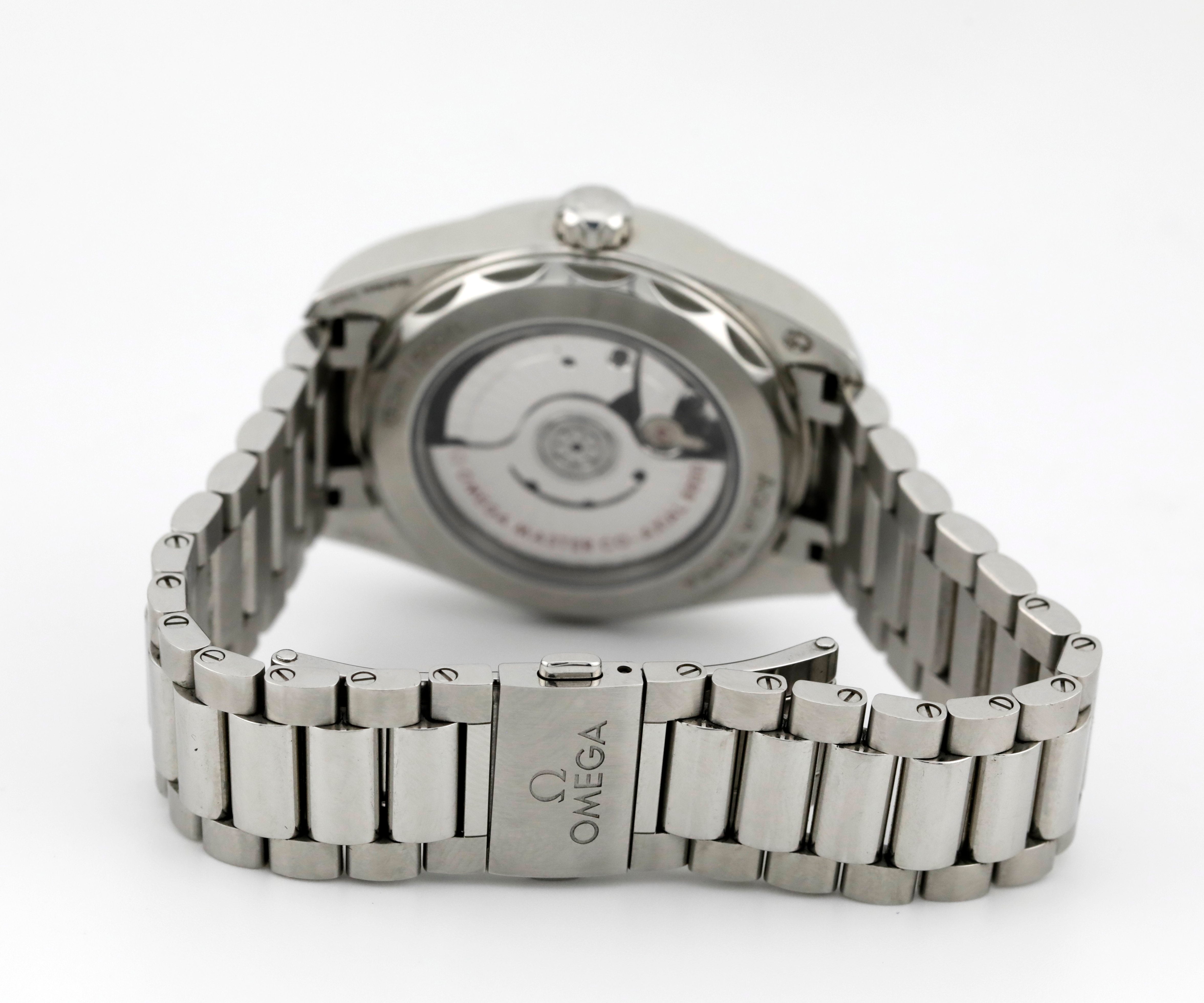 Pre Owned Omega Seamaster Aqua Terra Shades Ref# 22010382003003
