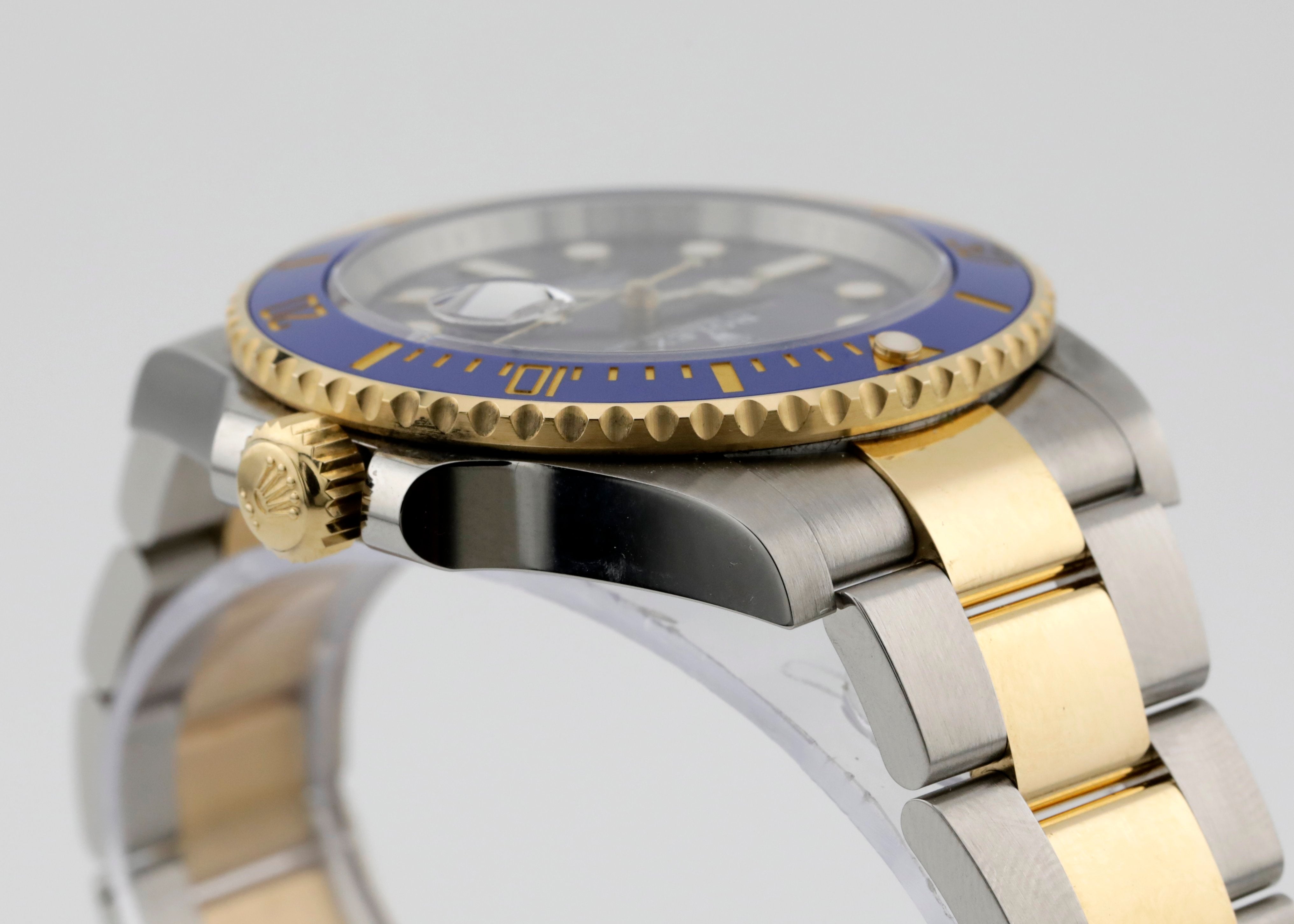 Pre Owned Rolex Submariner Date Bluesy Ref# 126613LB