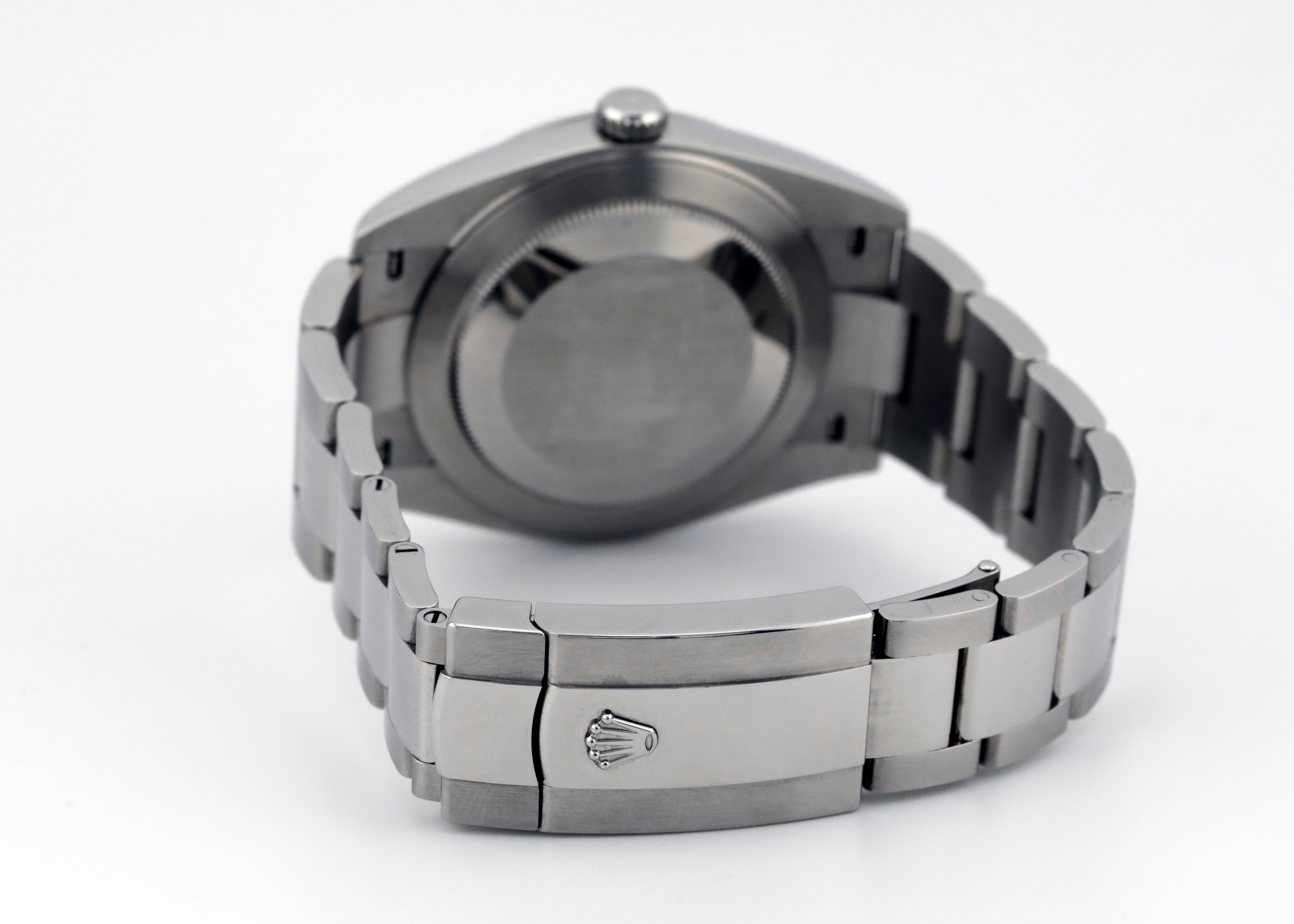 Pre Owned Rolex Datejust 41mm Wimbledon Dial Ref# 126334