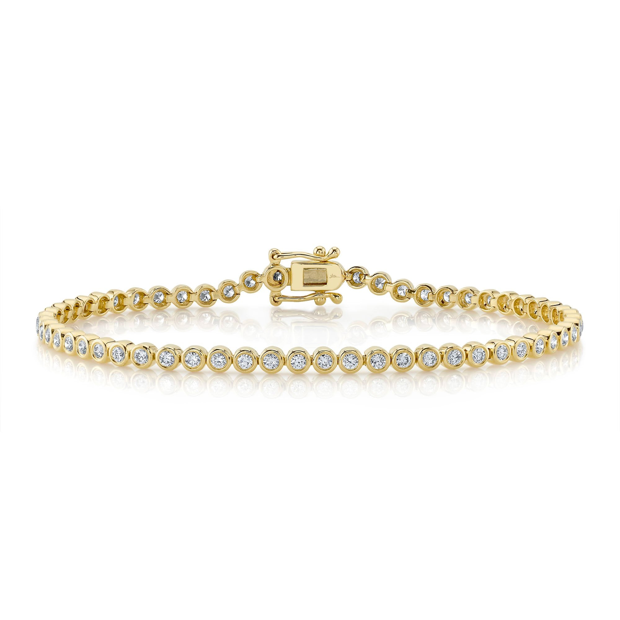 Shy Creation Diamond Tennis Bracelet