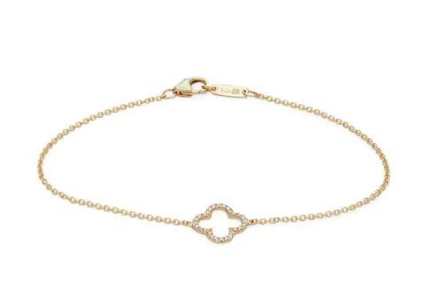 Diamond Clover Bracelet