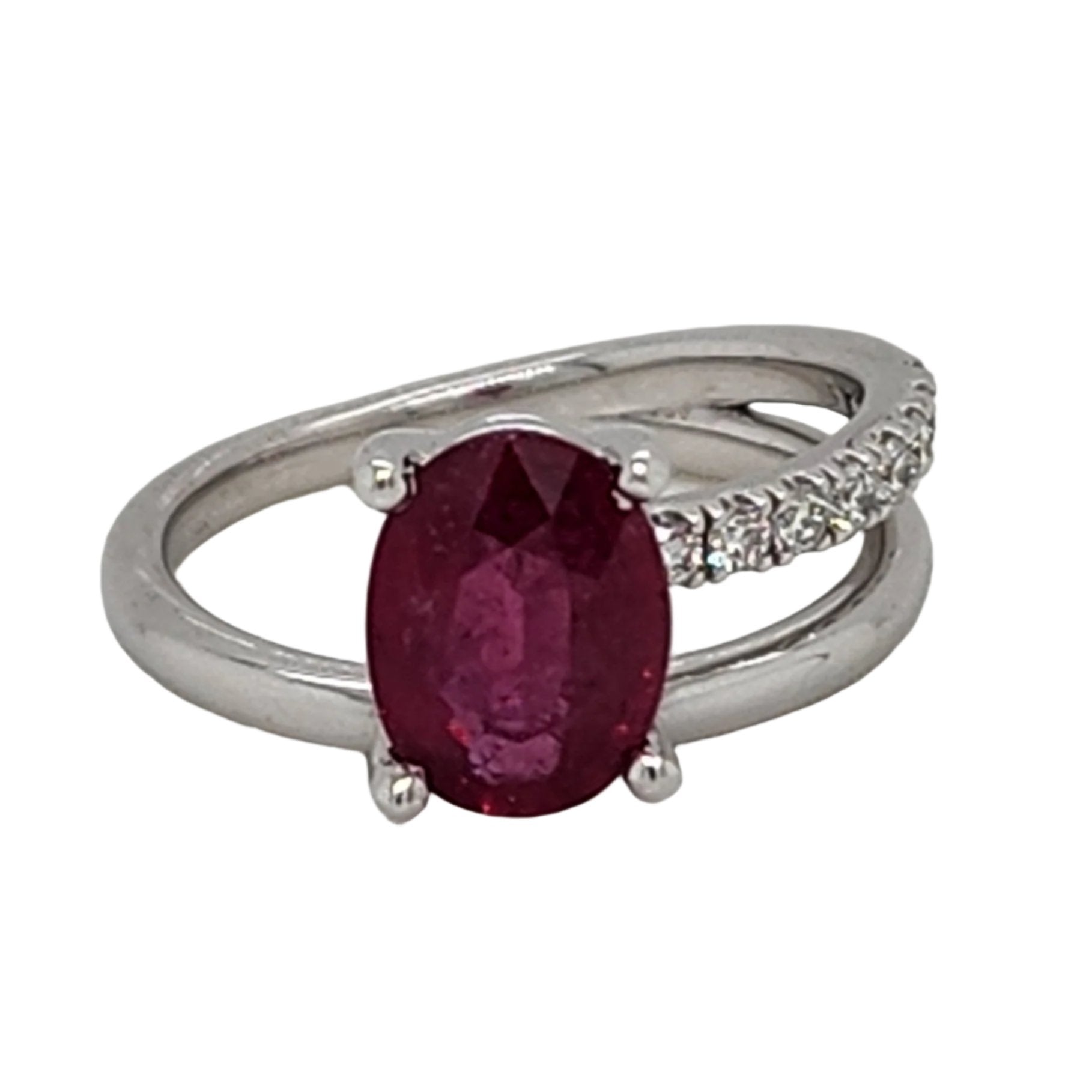 Diamond and Ruby Ring