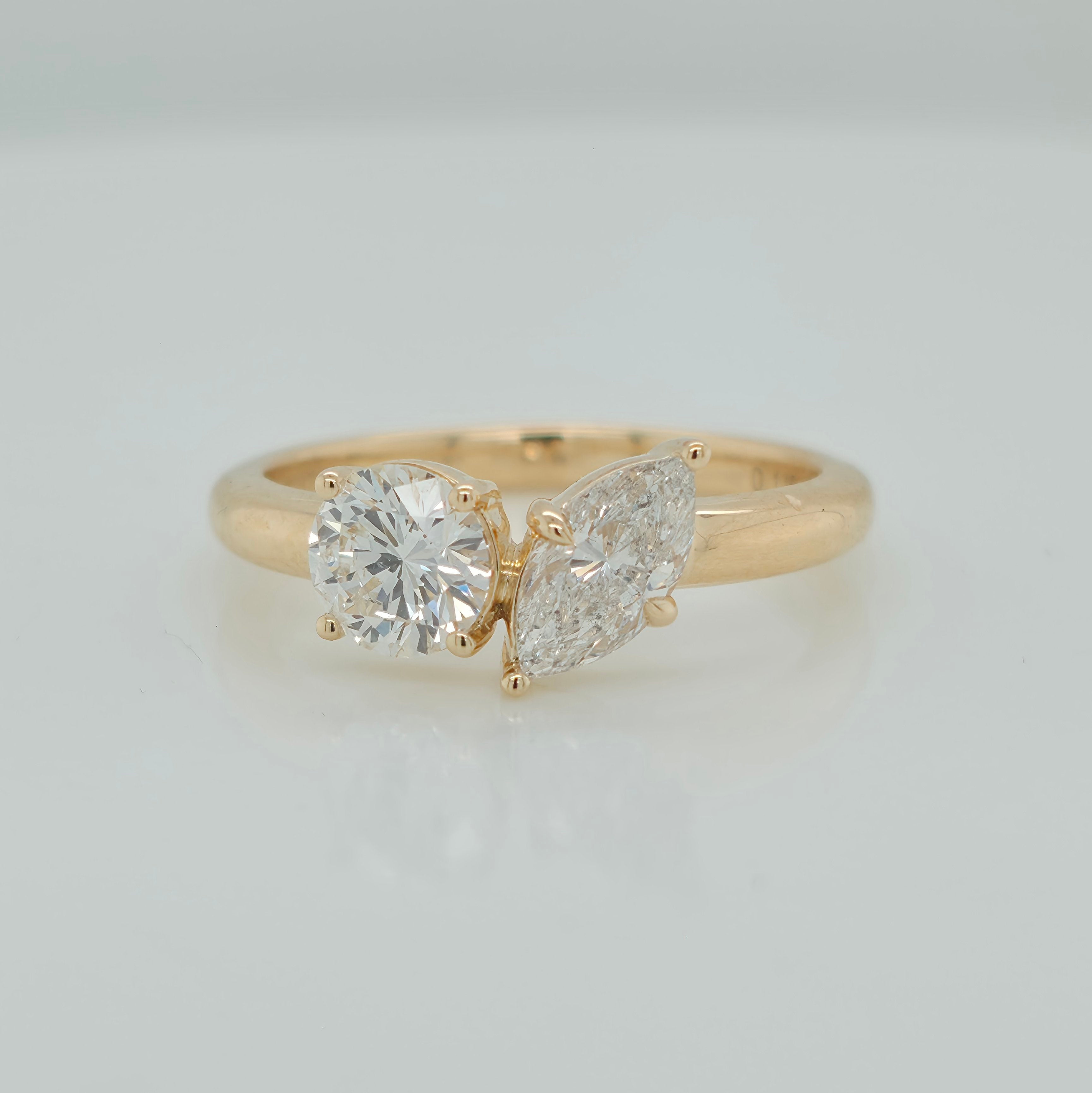 Toi et Moi Diamond Ring