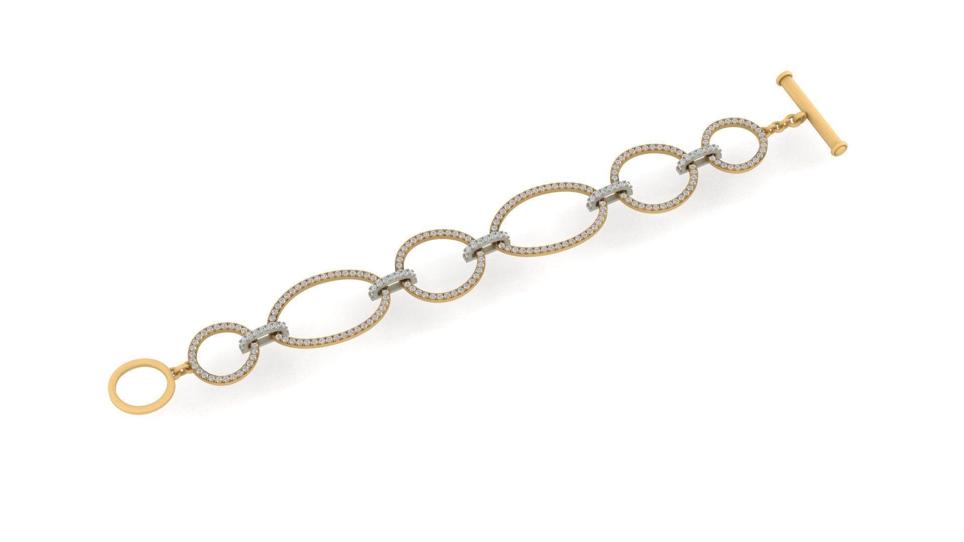 Diamond Link Bracelet