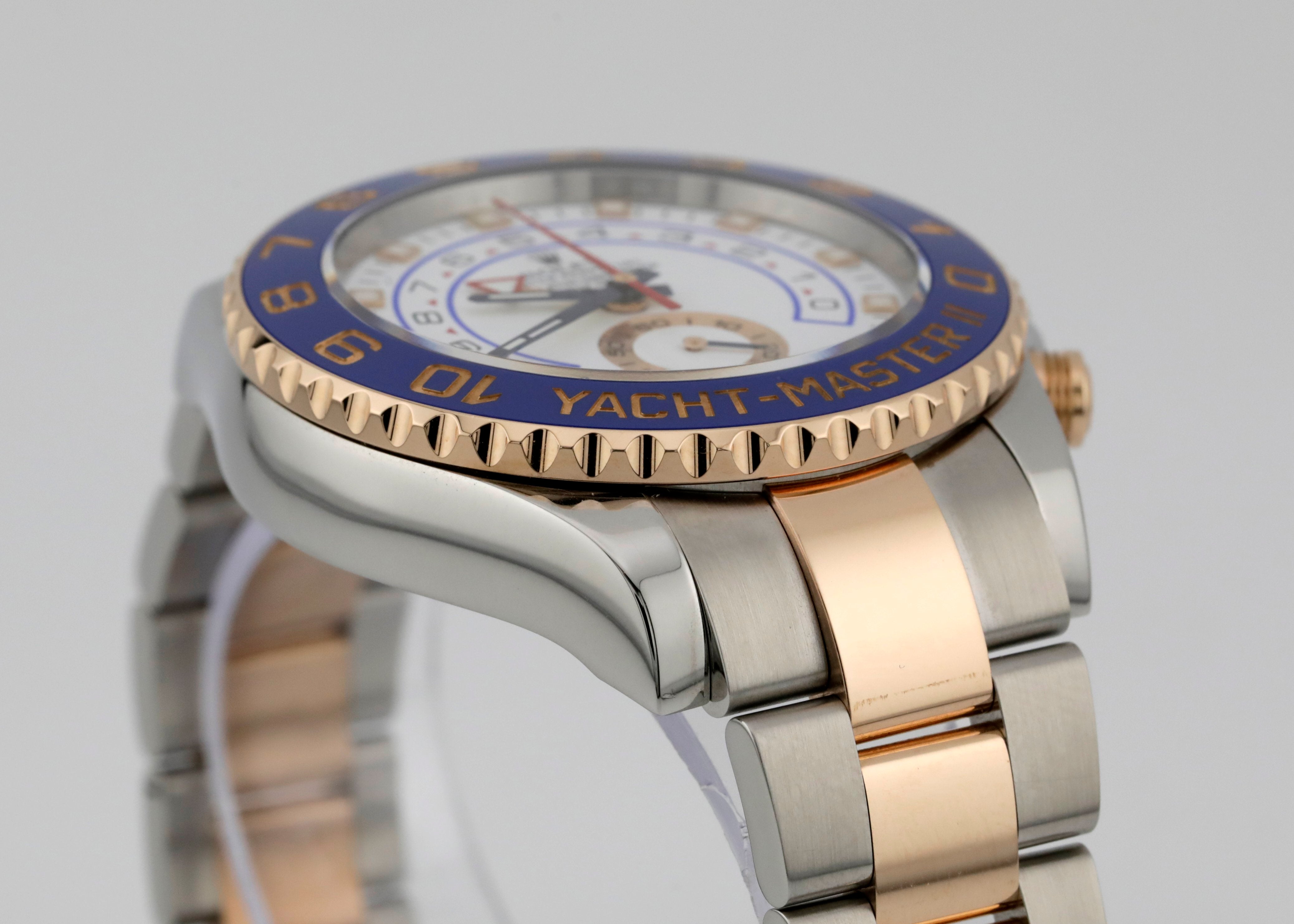Certified Pre Owned Rolex Yacht-Master II Ref# 116681