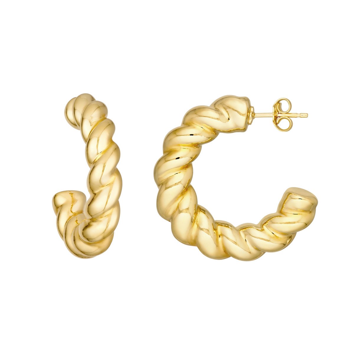 Gold Hoop Earrings