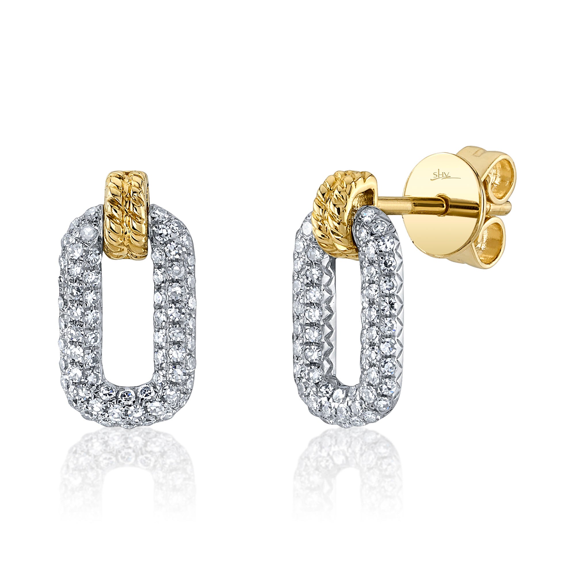 Shy Creation Diamond Earrings