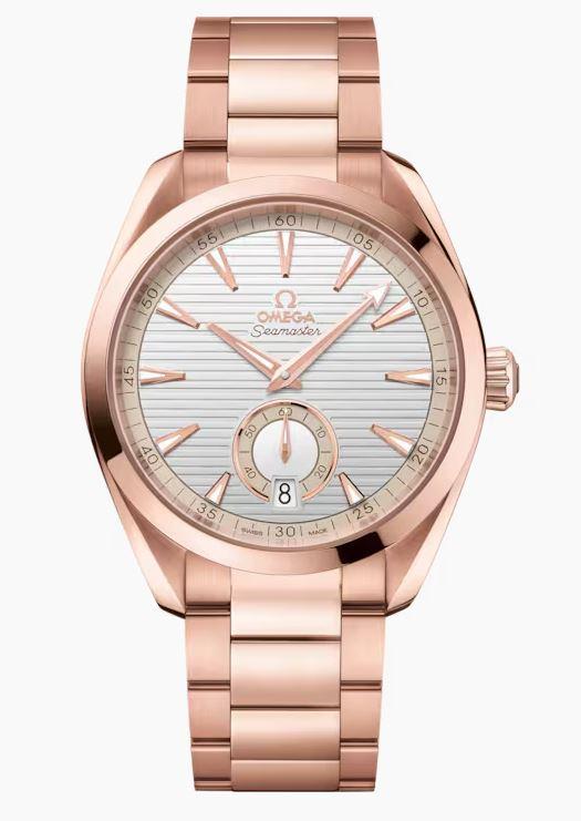 Omega Seamaster Aqua Terra 18k Sedna Gold Ref# 22050412102002