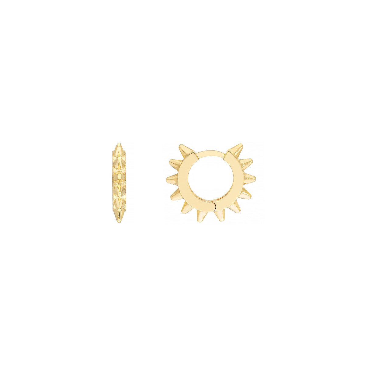 Gold Huggie Earrings