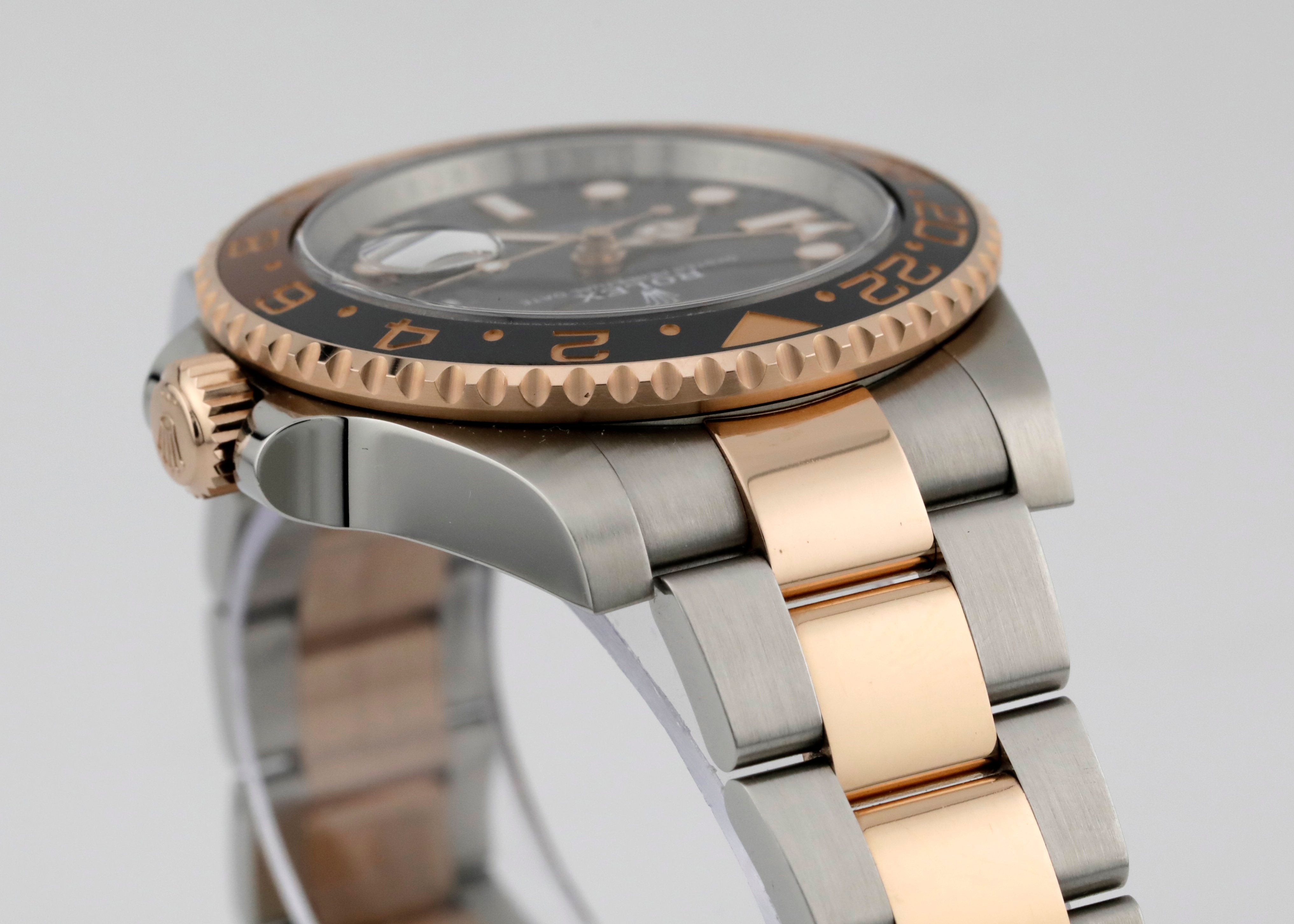 Pre Owned Rolex GMT-Master II Rootbeer Ref# 126711CHNR